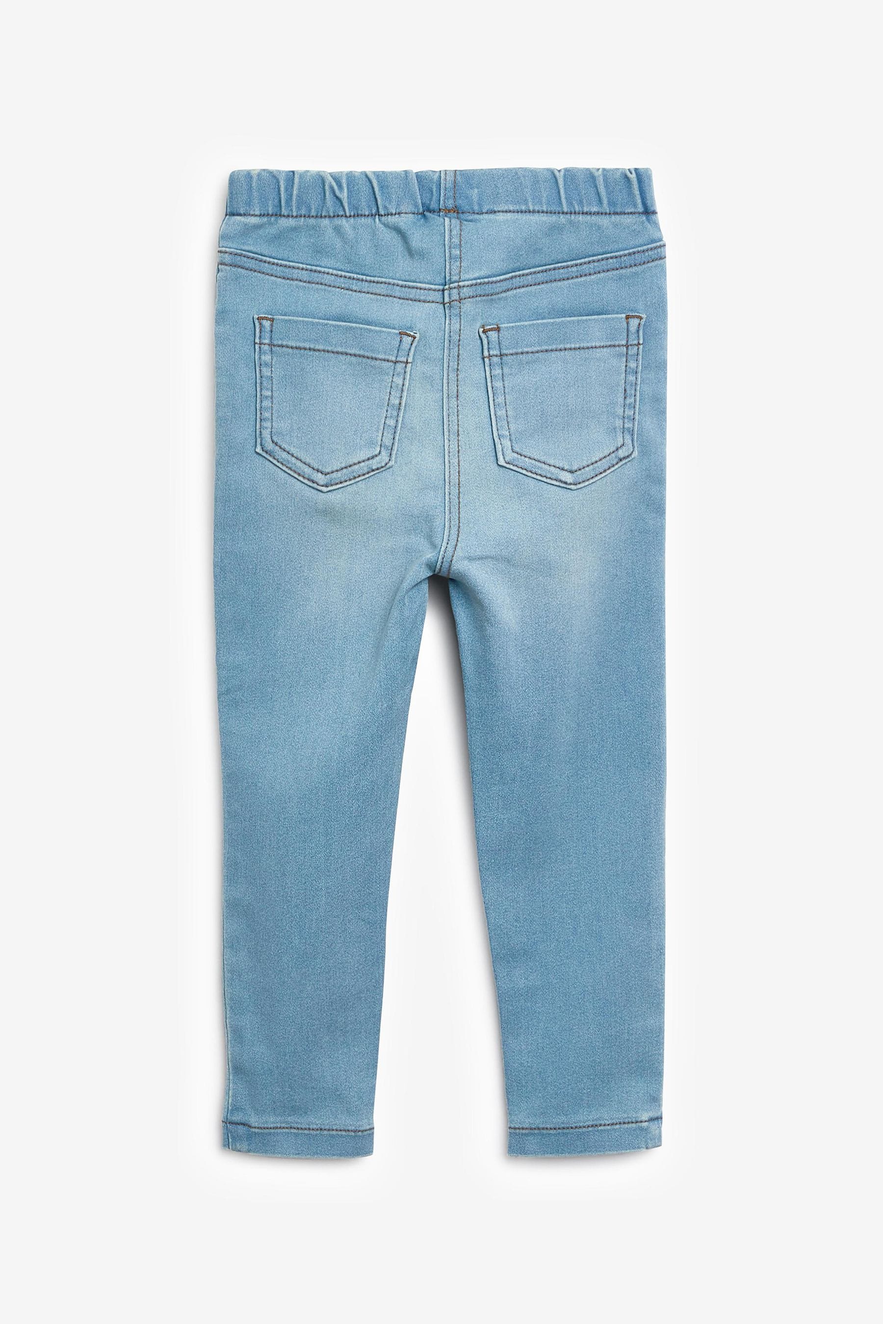 Light Blue Denim Elasticated Waist Jeggings (3mths-7yrs)