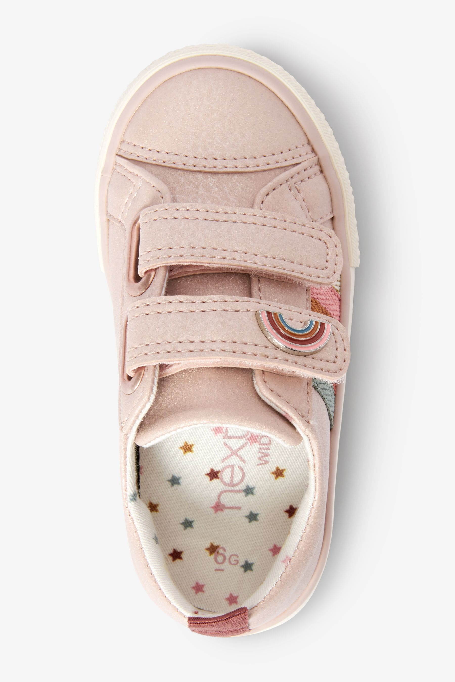 Muted Pink Rainbow Trainers