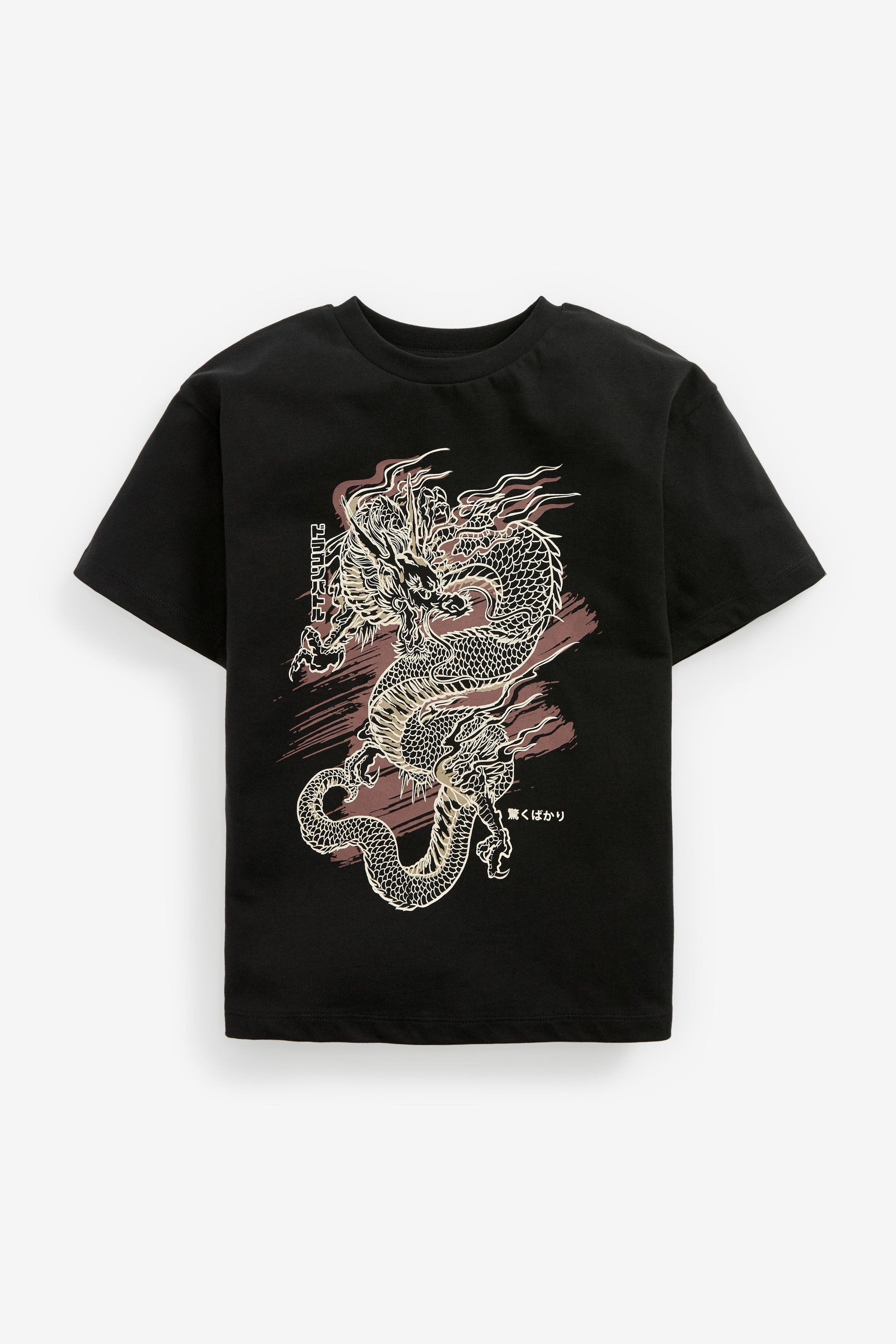 Black Dragon T-Shirt (3-16yrs)