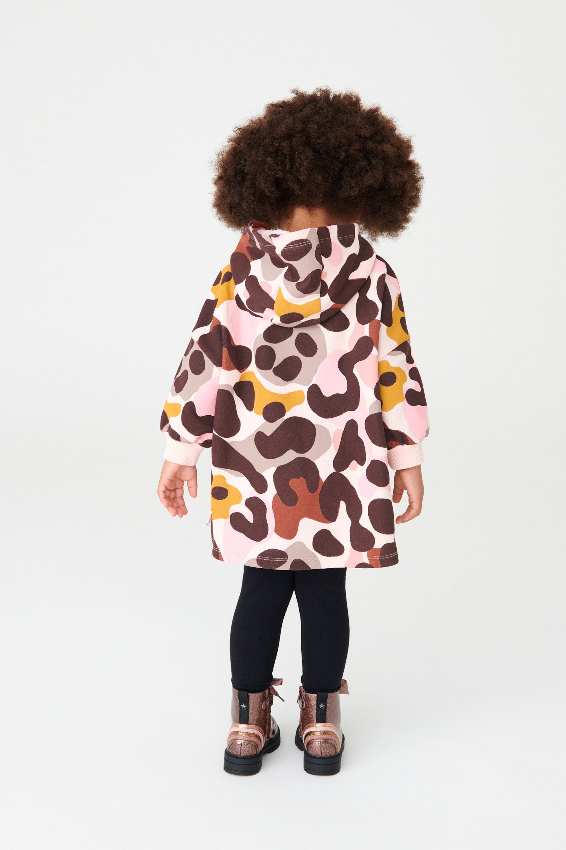 Camouflage Animal Longline Hoodie (3mths-7yrs)