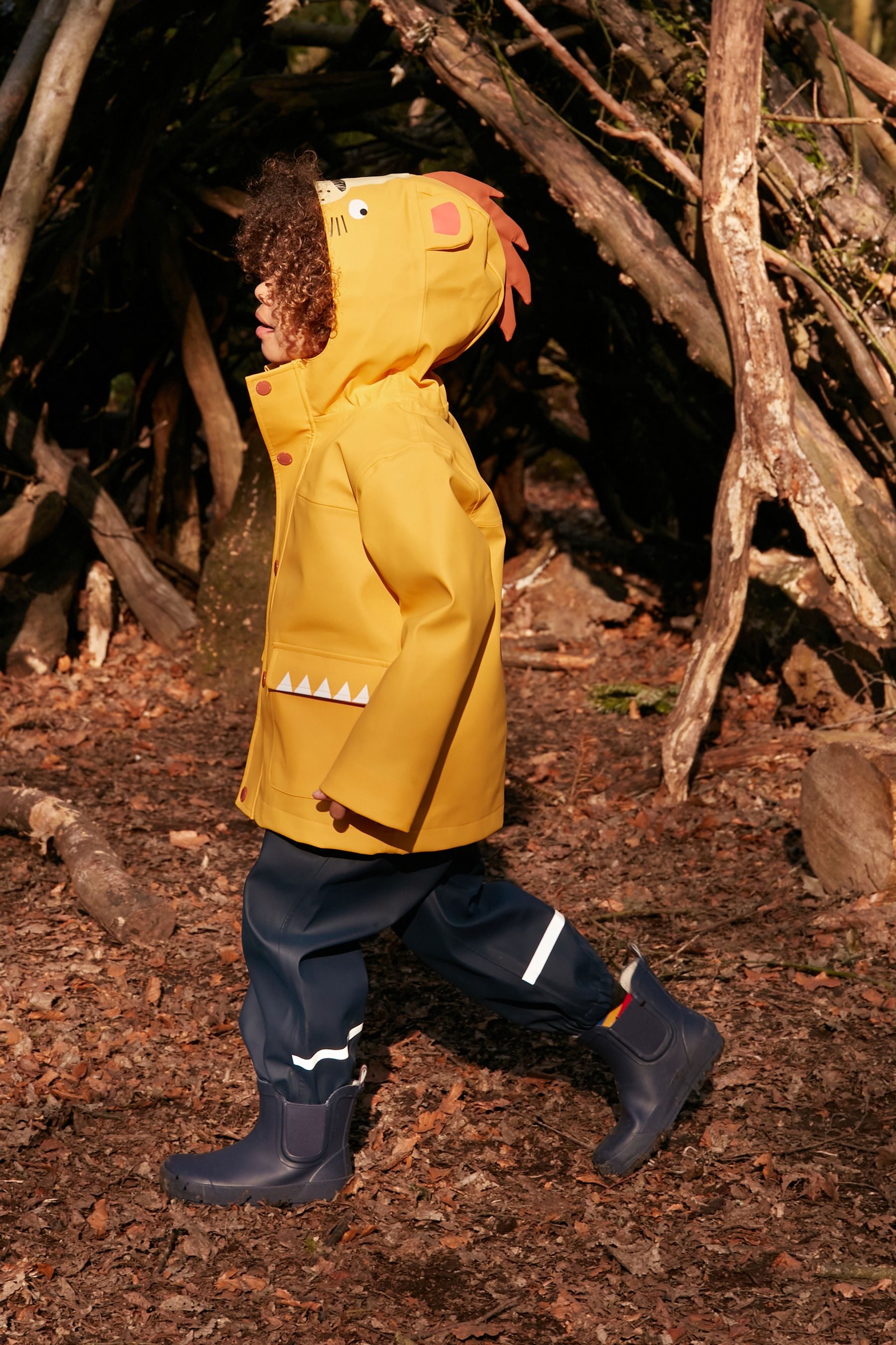 Yellow Lion Premium Waterproof Jacket' (3mths-7yrs)