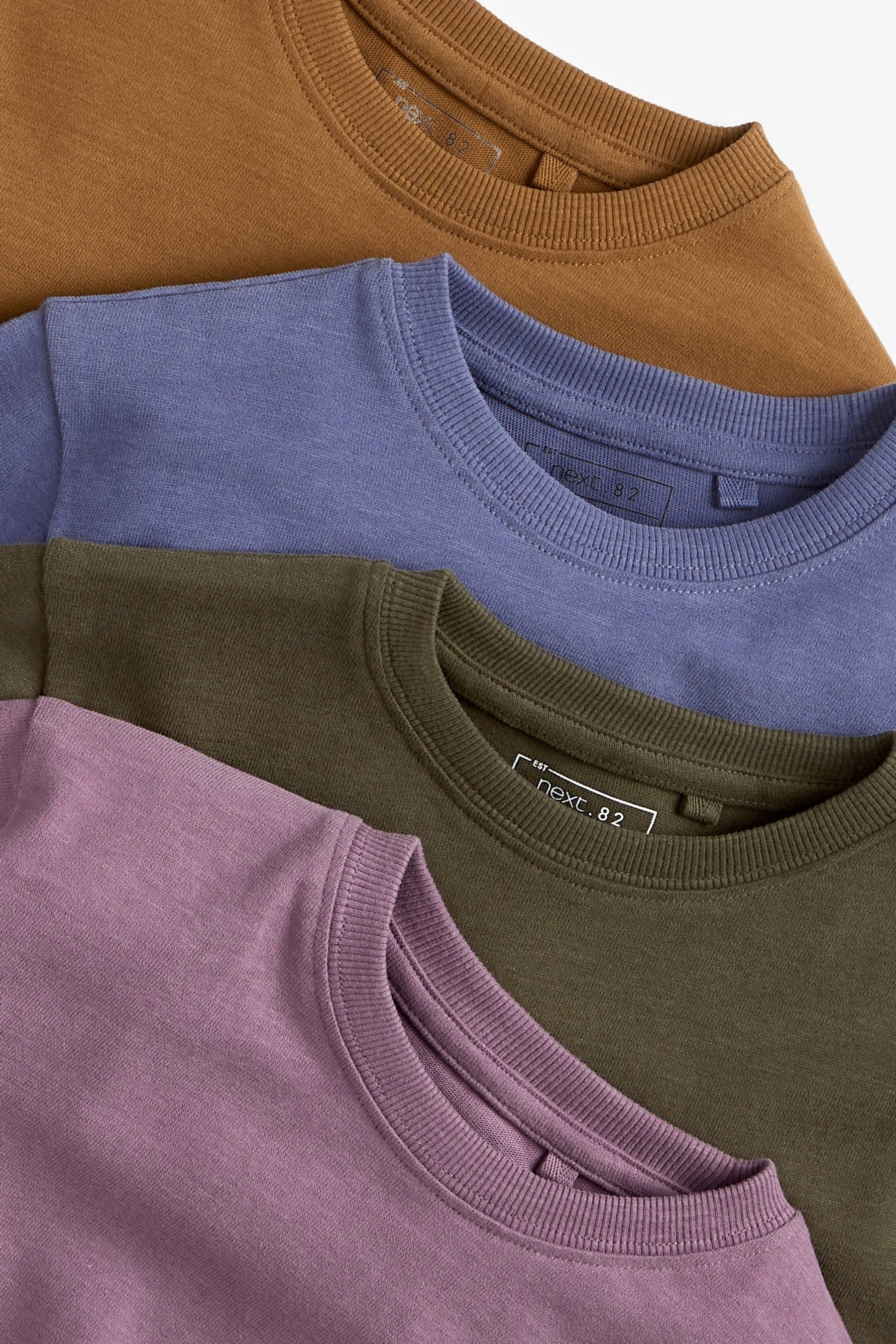 Cosmetic Tones 6 Pack Cosy Long Sleeve T-Shirts (3-16yrs)