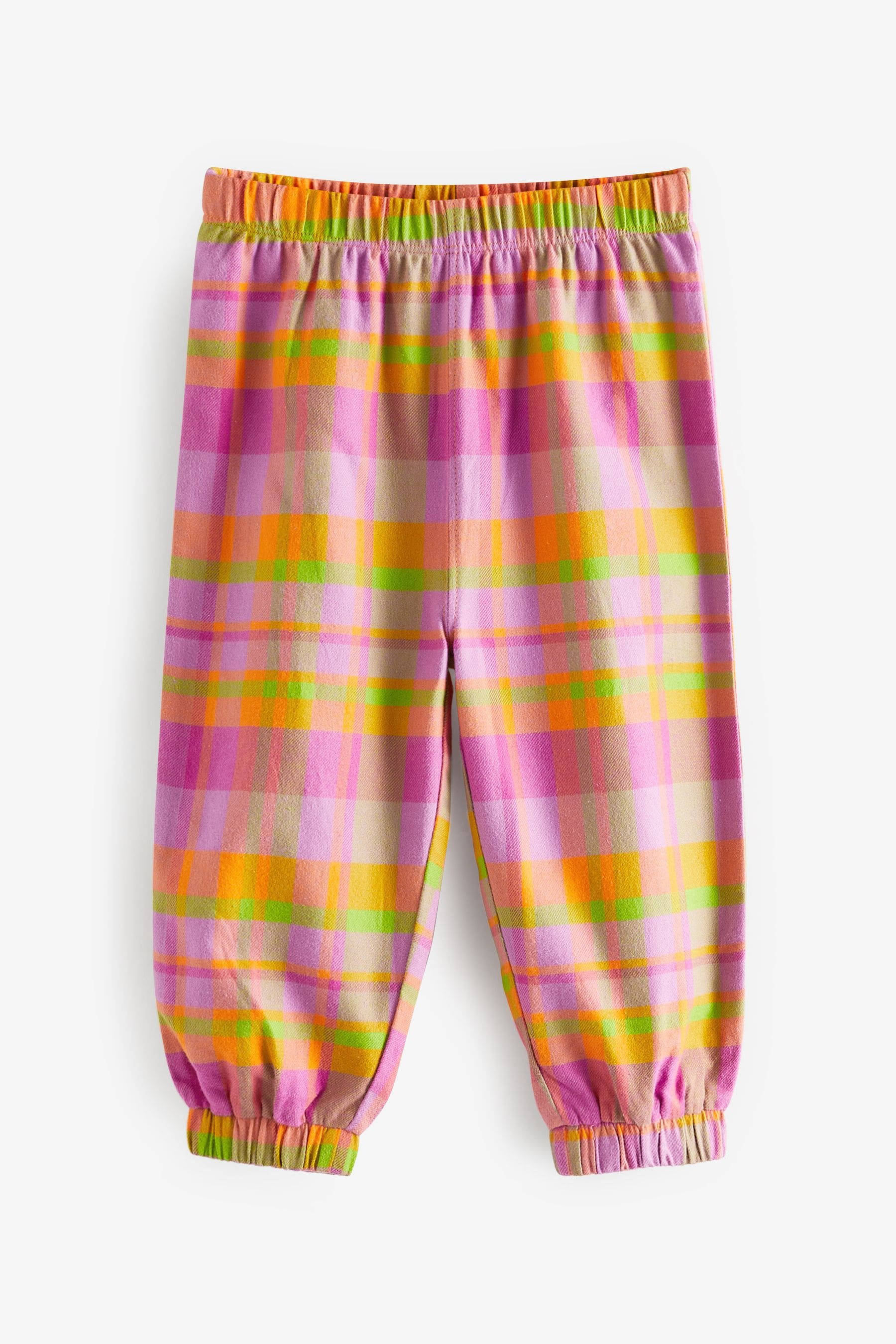 Multi Bright 2 Pack Woven Bottom Pyjamas Joggers (9mths-8yrs)