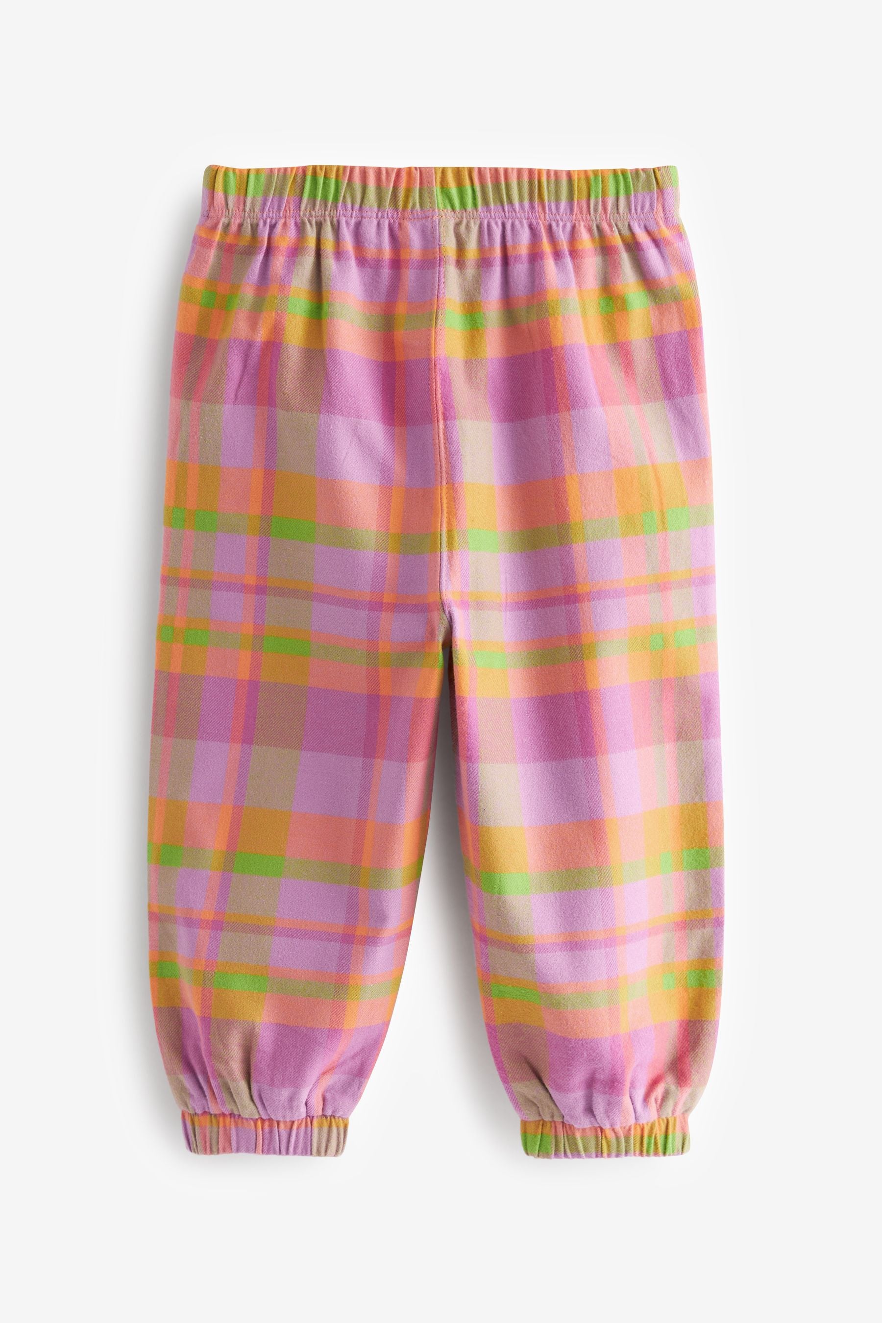 Multi Bright 2 Pack Woven Bottom Pyjamas Joggers (9mths-8yrs)