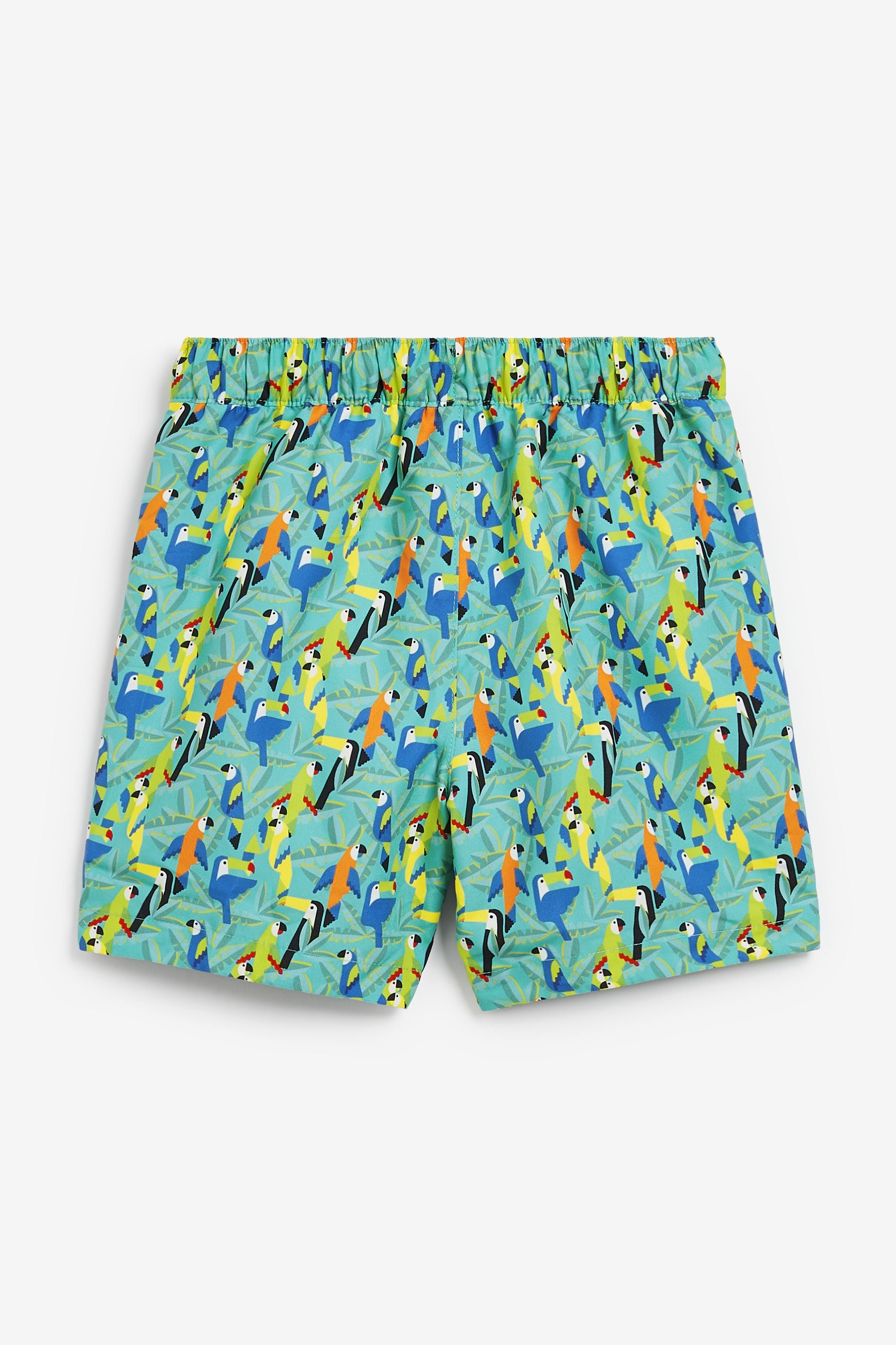 Blue Parrot Swim Shorts (1.5-16yrs)