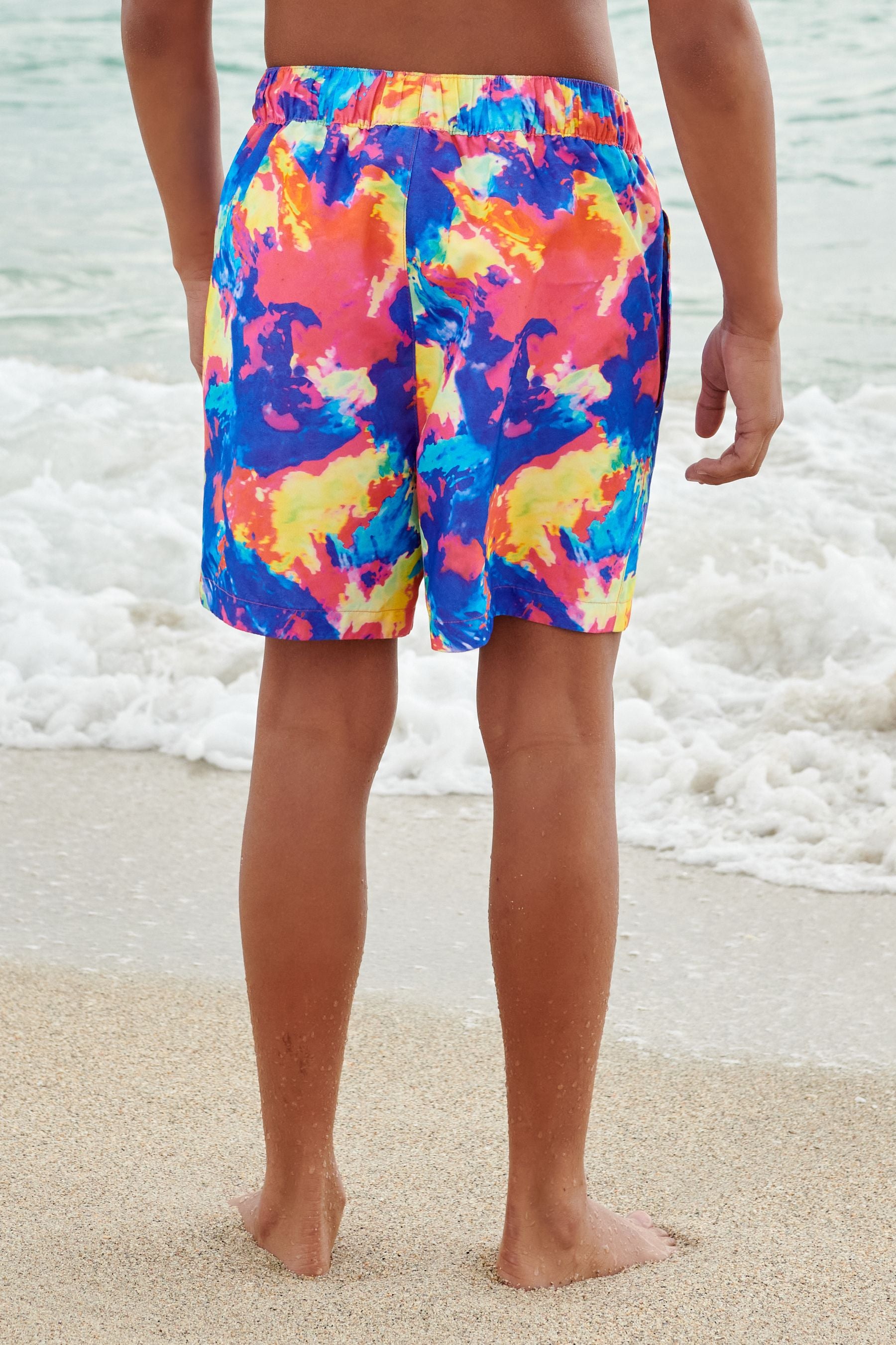 Bright Tie Dye Swim Shorts (3-16yrs)