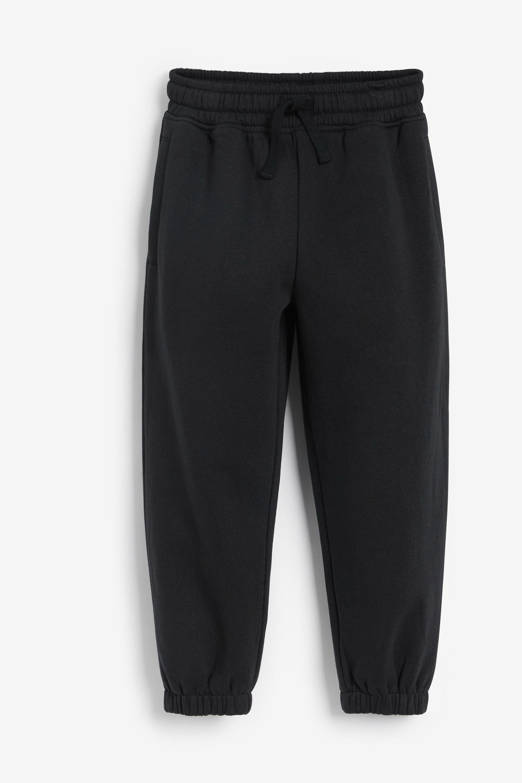 Black Relaxed Fit Joggers (3-16yrs)