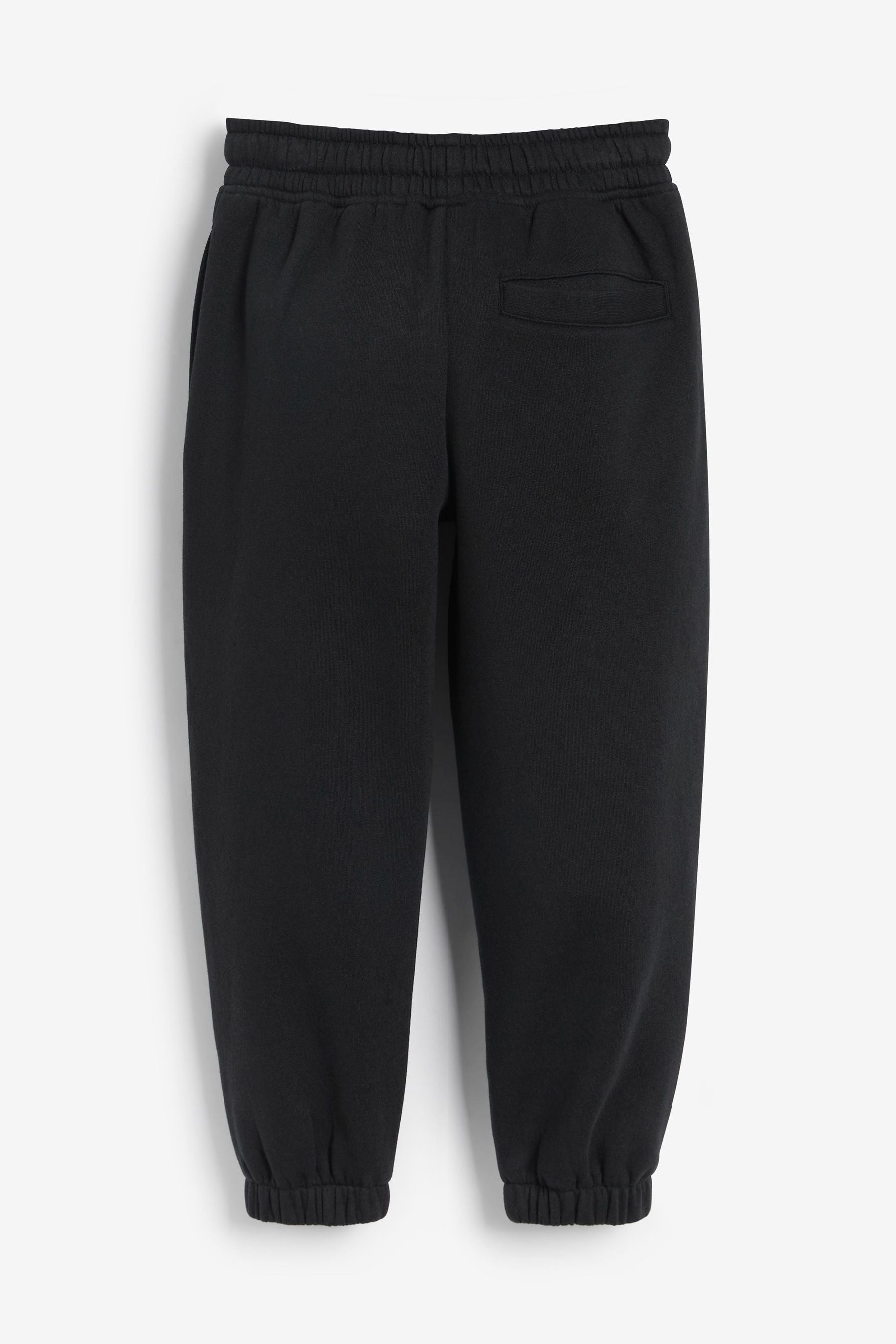 Black Relaxed Fit Joggers (3-16yrs)