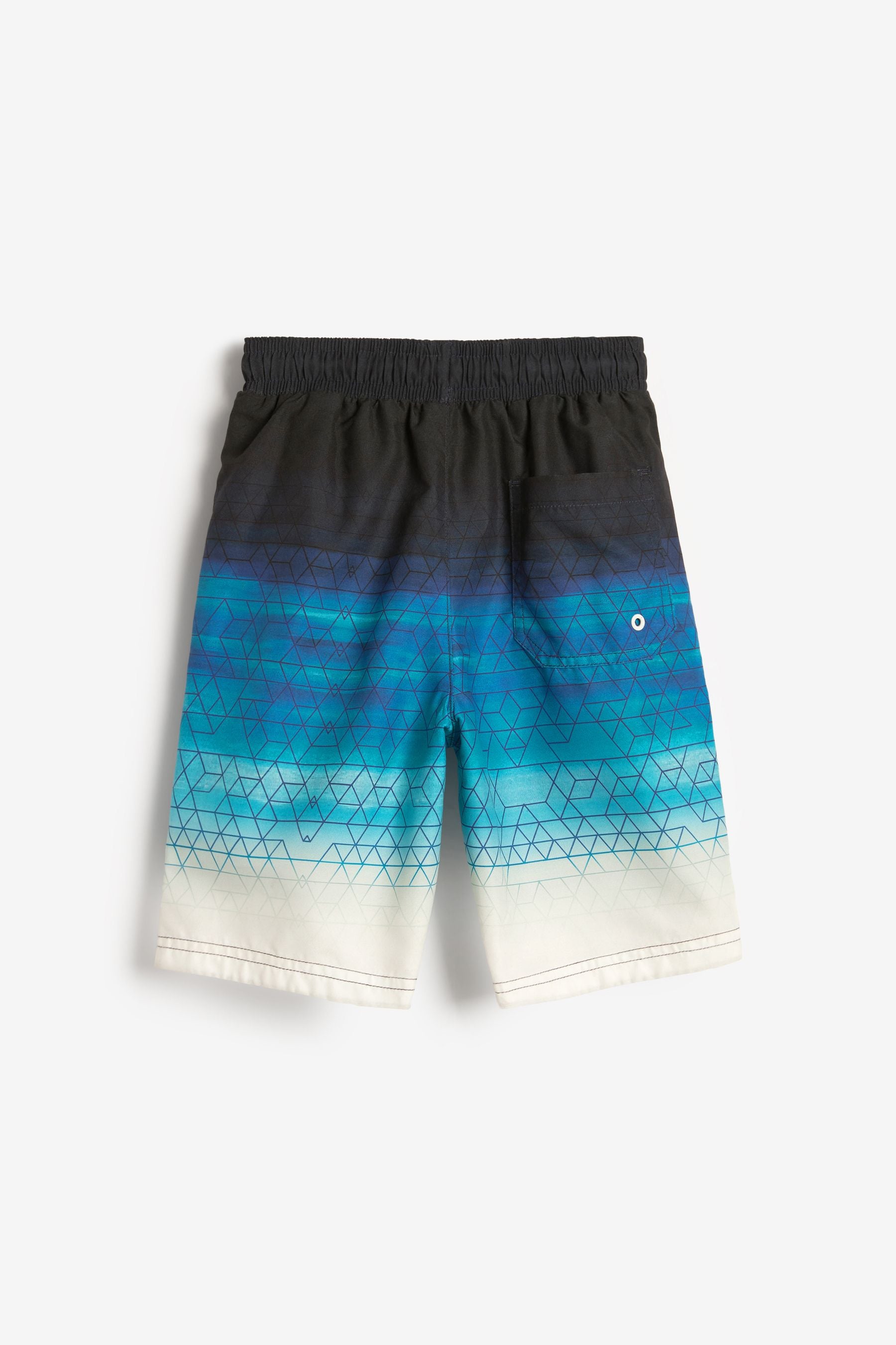 Blue Ombre Board Swim Shorts (3-16yrs)