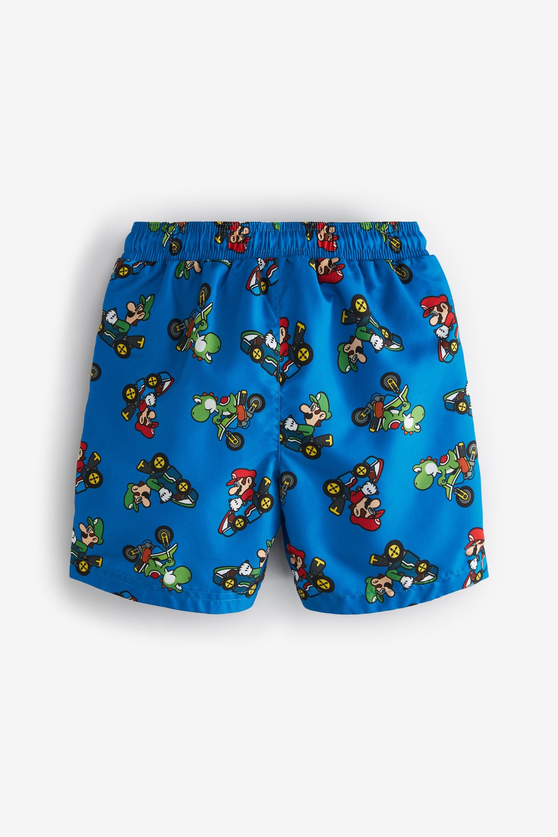 Blue Mario Swim Shorts (3-16yrs)