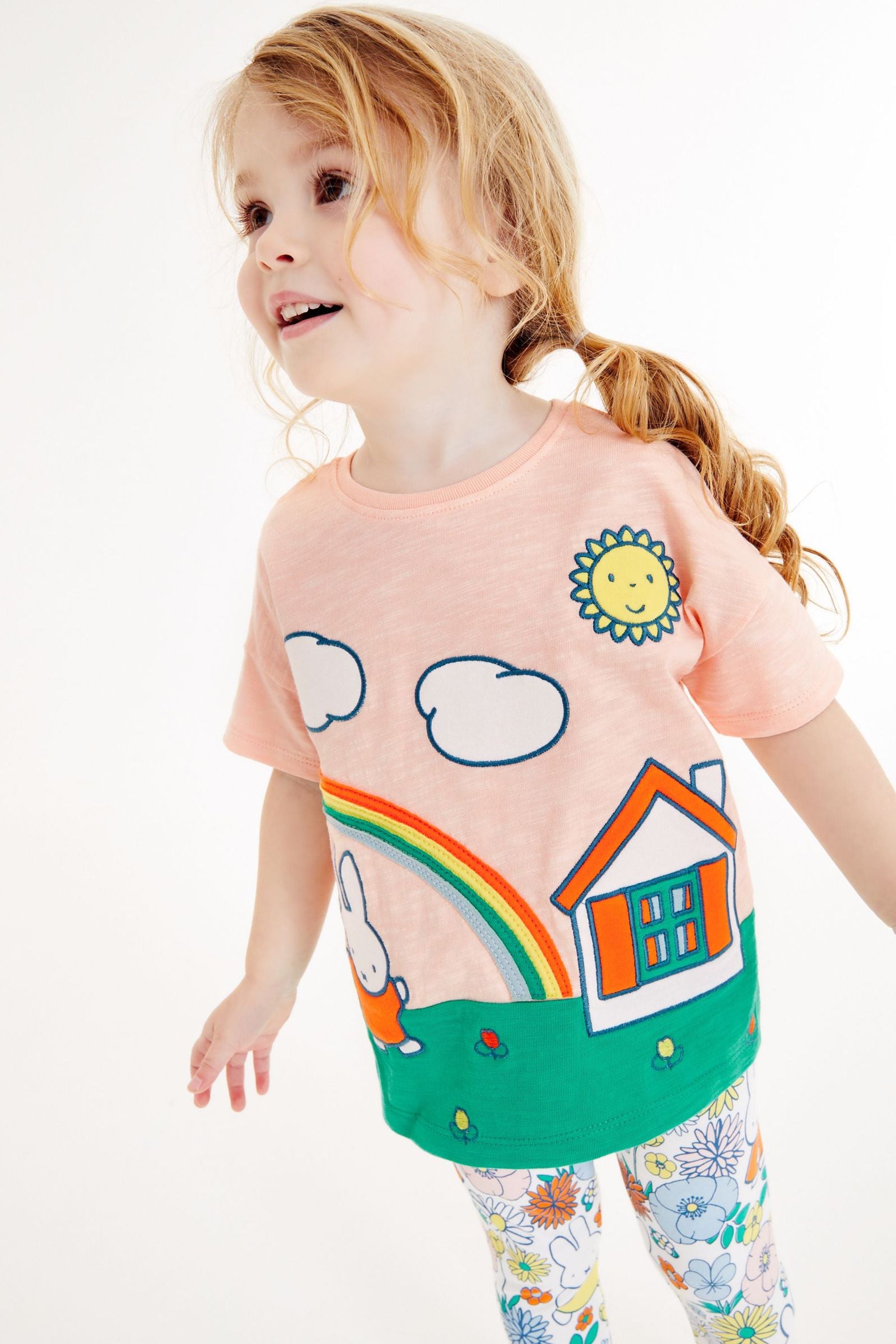 Miffy Embroidered T-Shirt (3mths-7yrs)