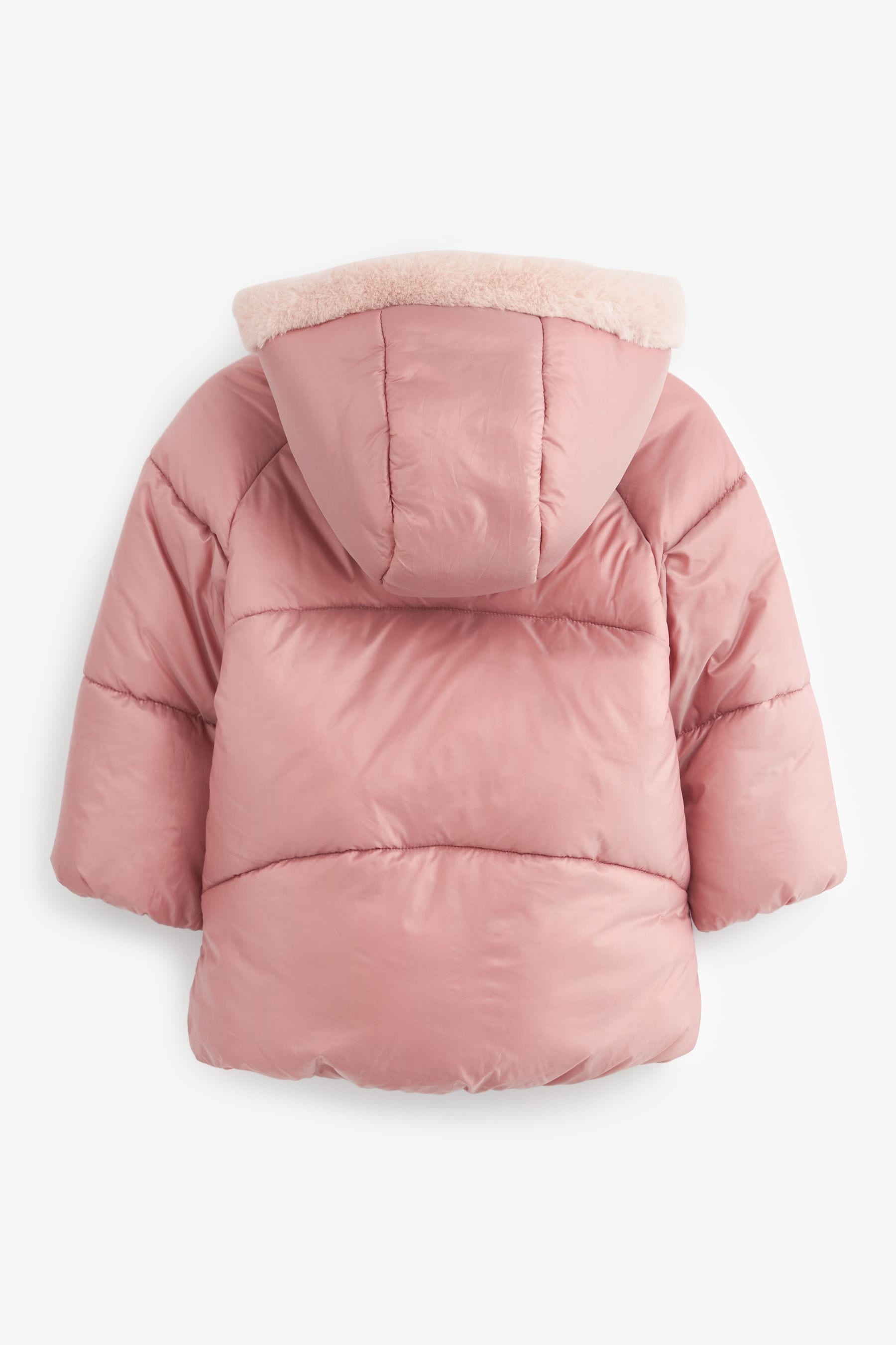 Pink Shower Resistant Padded Coat (3mths-7yrs)