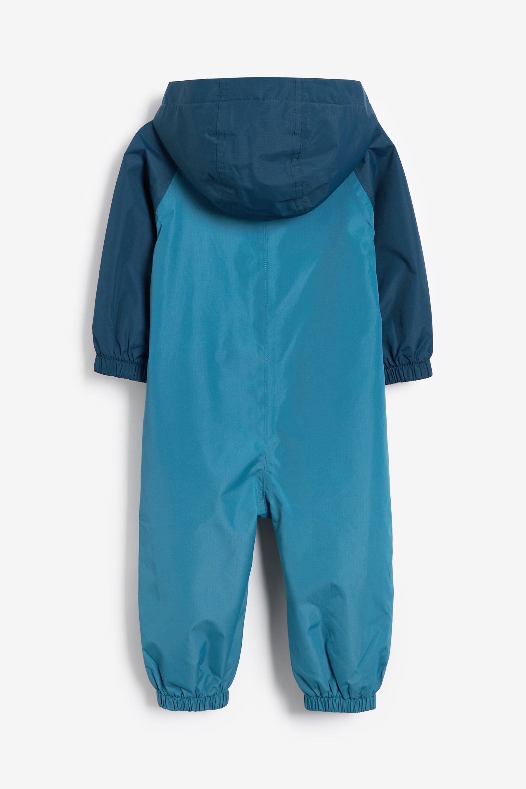 Navy Blue Waterproof Fleece Lined Puddlesuit (3mths-7yrs)