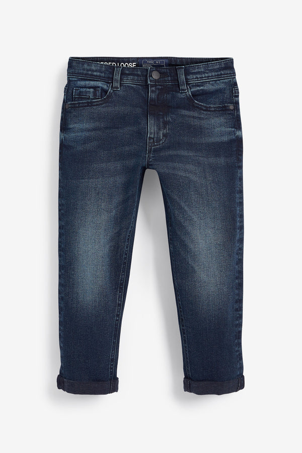 Inky Blue Five Pocket Jeans (3-17yrs)