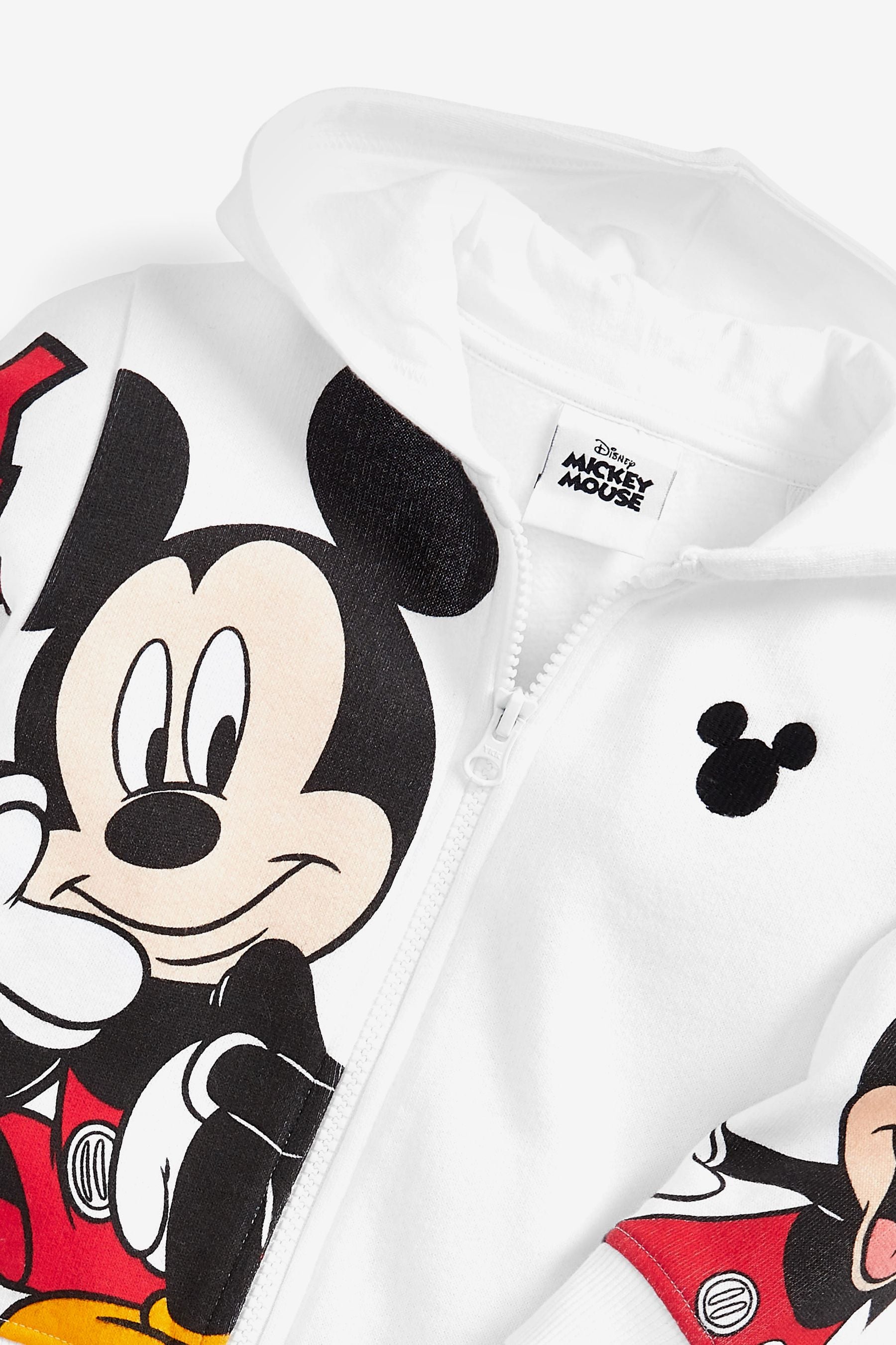 White Mickey Mouse Jersey Short Set (3mths-8yrs)