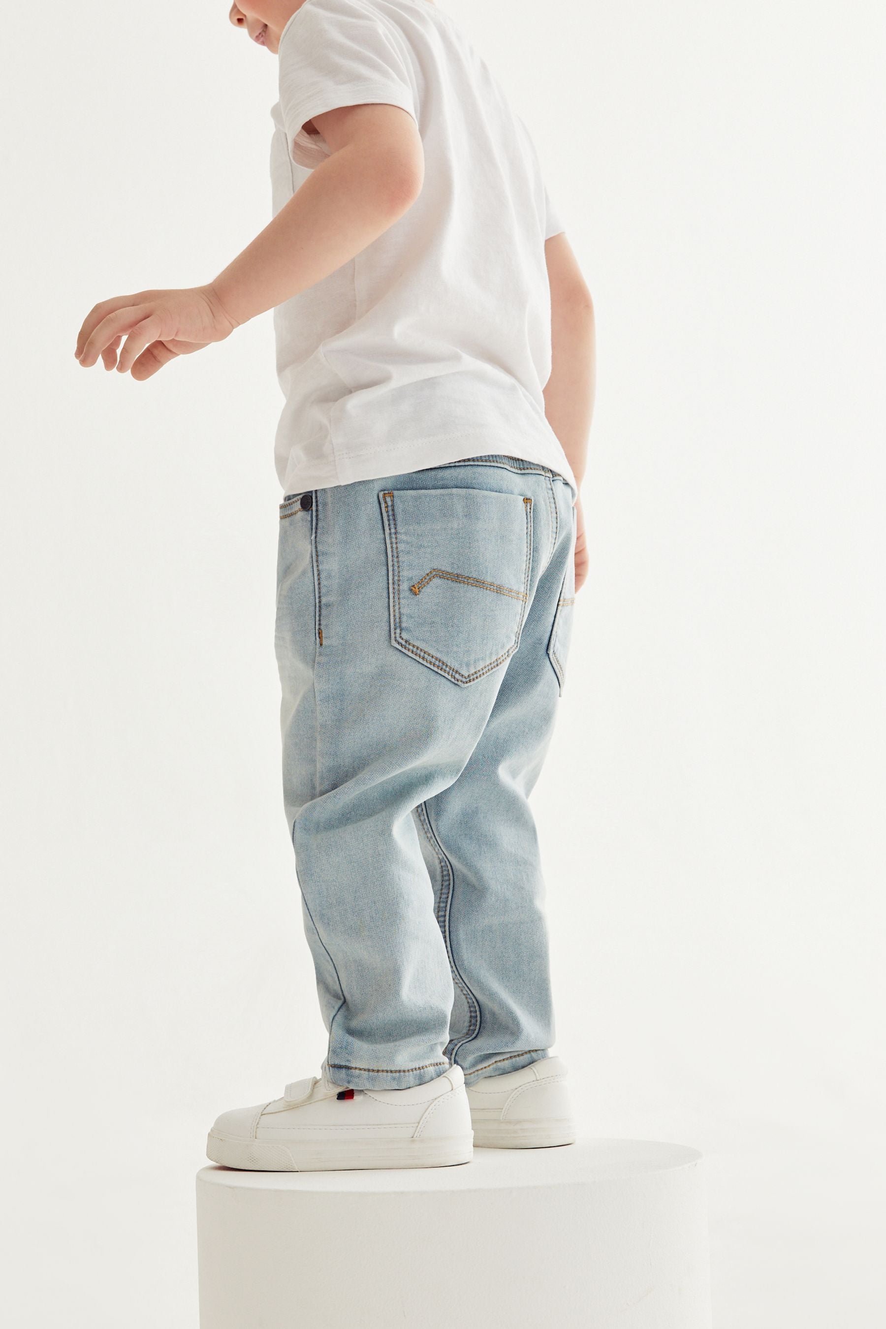 Bleach Denim Jogger Jeans (3mths-7yrs)