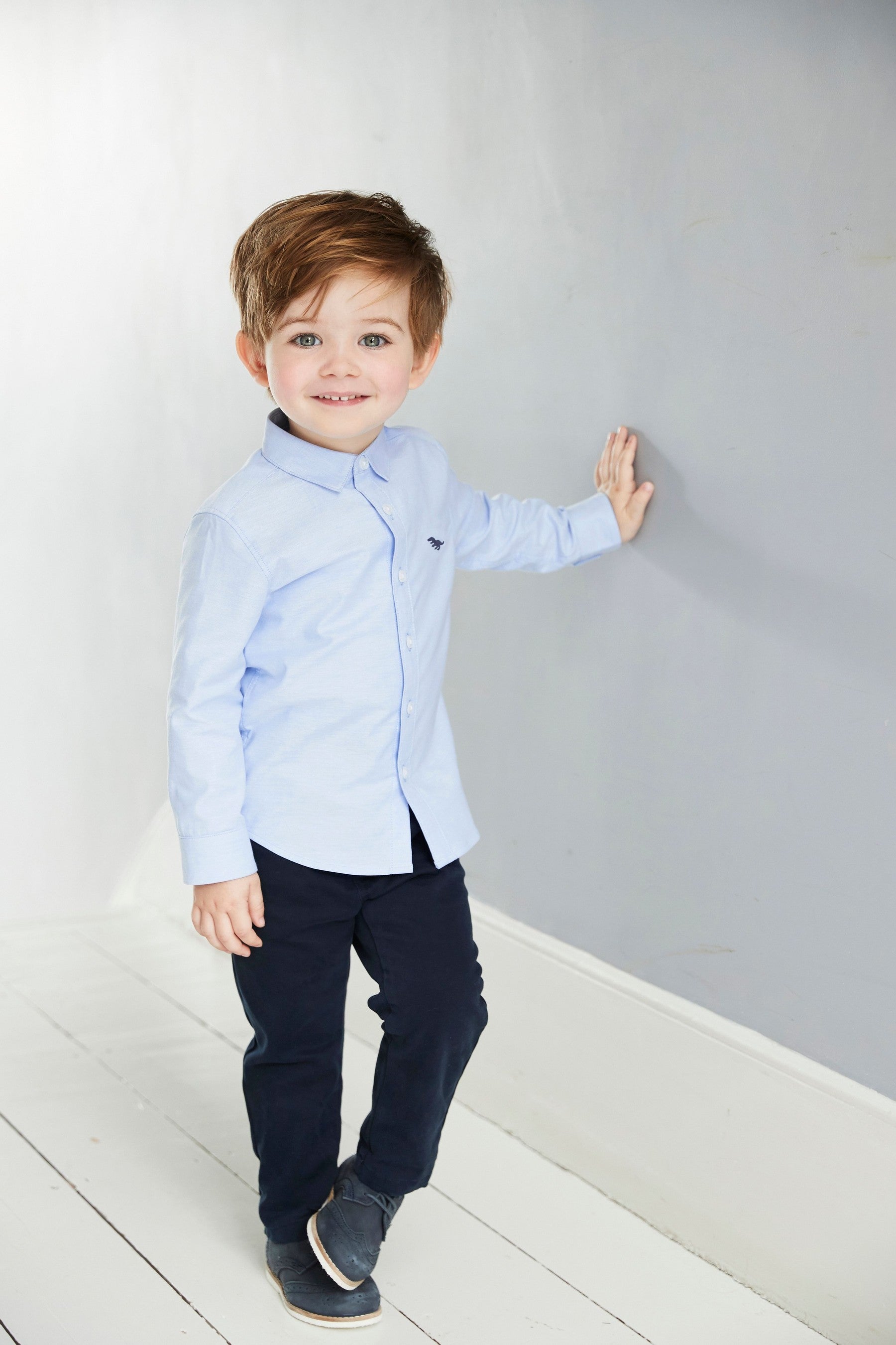 Blue Oxford Shirt (3mths-7yrs)