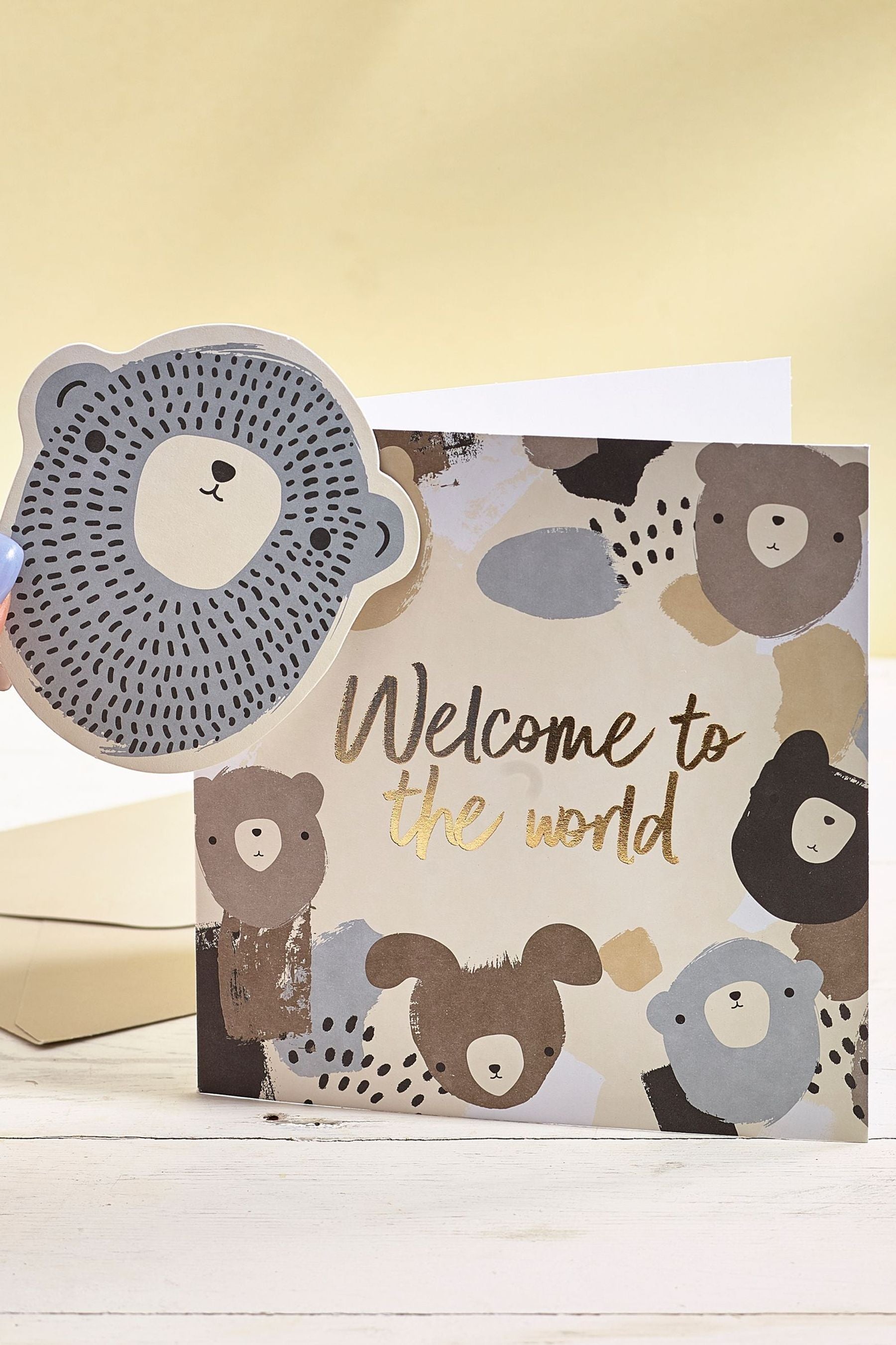 Natural Bears Keepsake Card