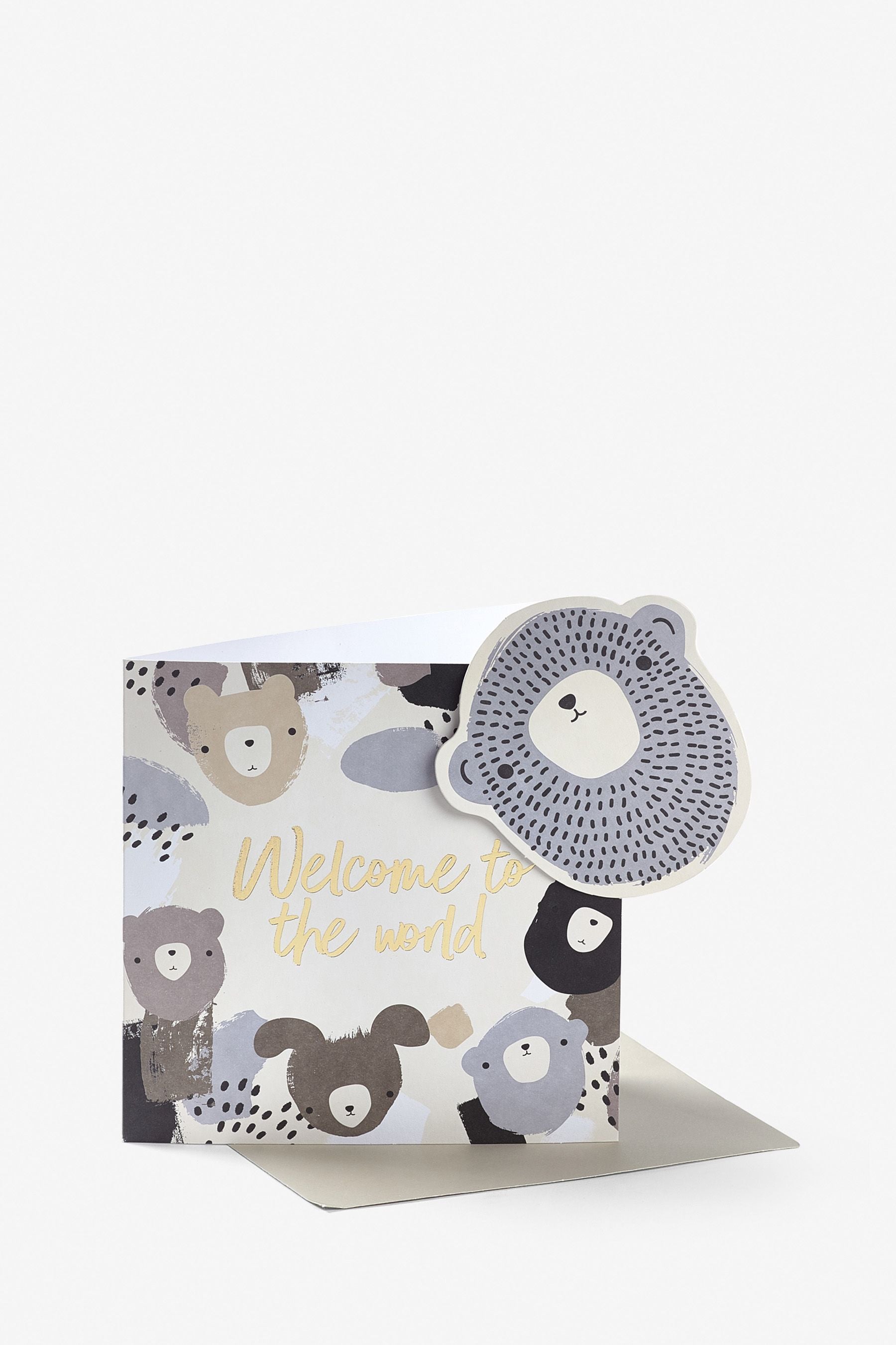 Natural Bears Keepsake Card