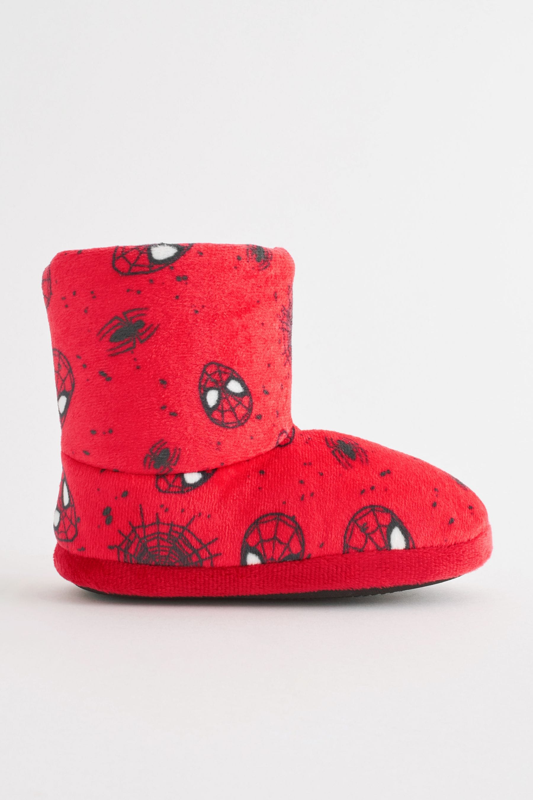 Spider-Man Red Warm Lined Slipper Boots