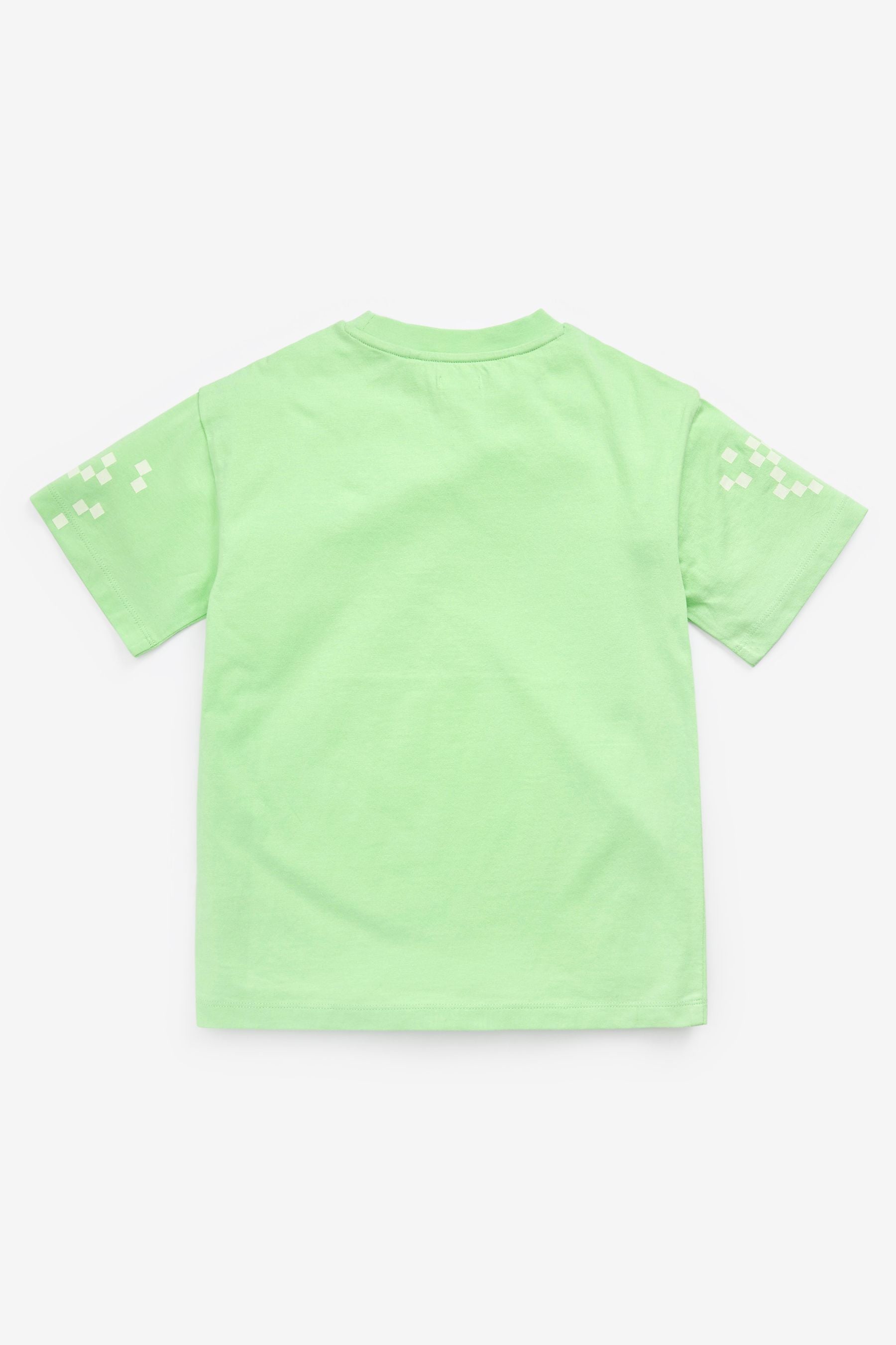 Lime Green Lime Green Skate Checkerboard T-shirt (3-16yrs)