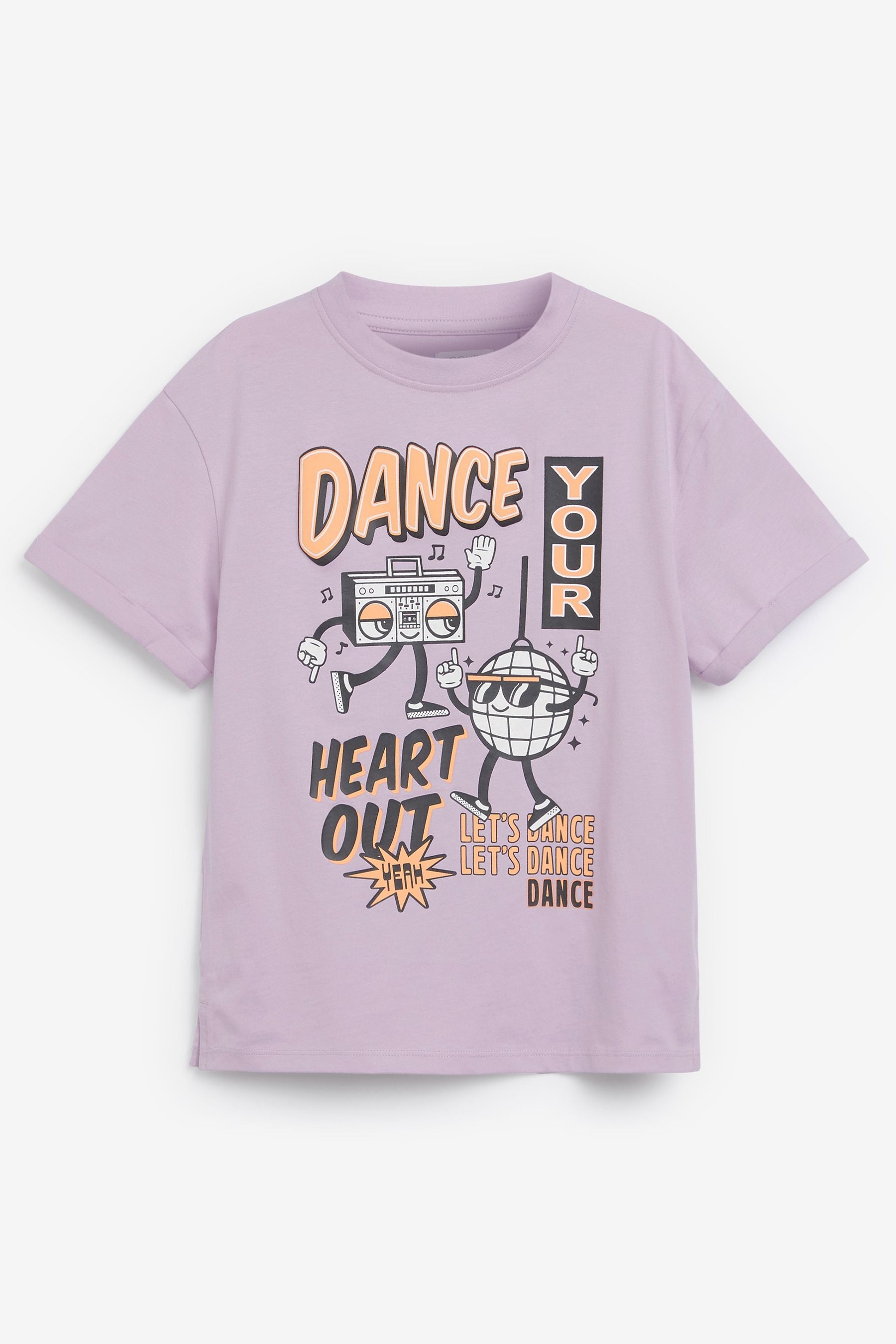 Lilac Purple Dance T-Shirt (3-16yrs)