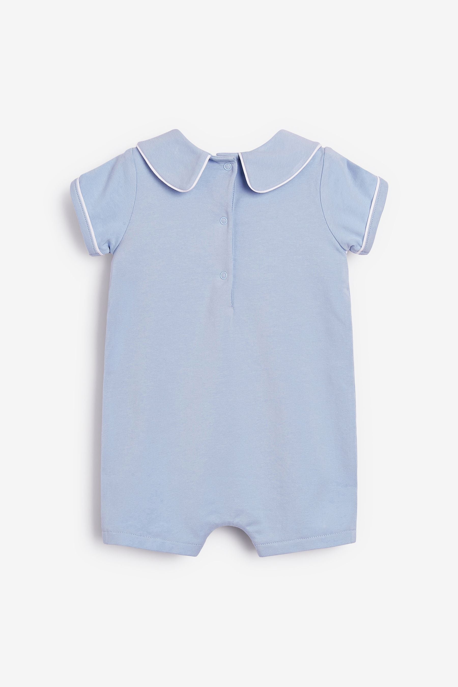 Blue Baby Smart Boat Romper (0mths-3yrs)