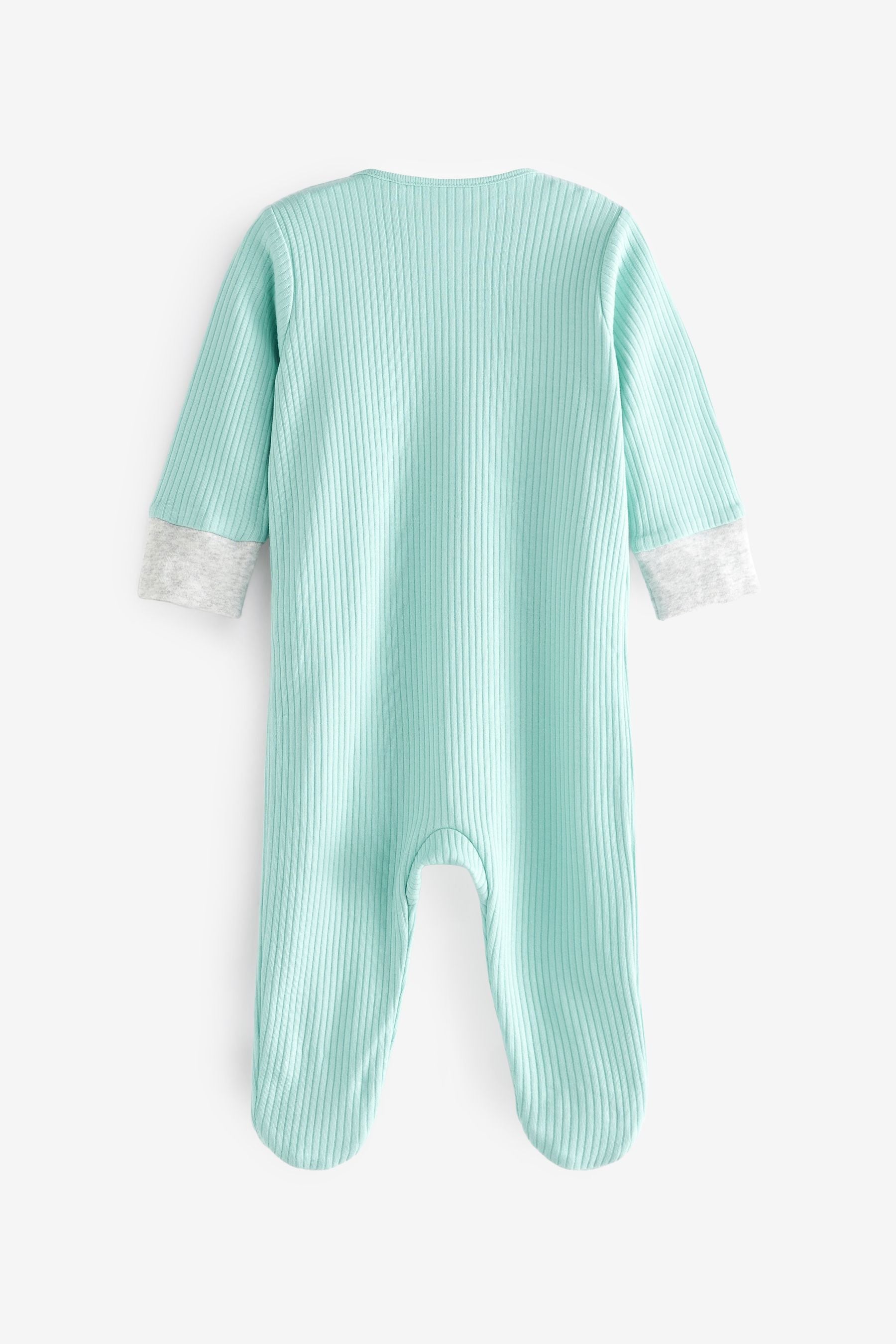 Bright Rainbow Pastel Sleepsuits 2 Pack (0mths-2yrs)