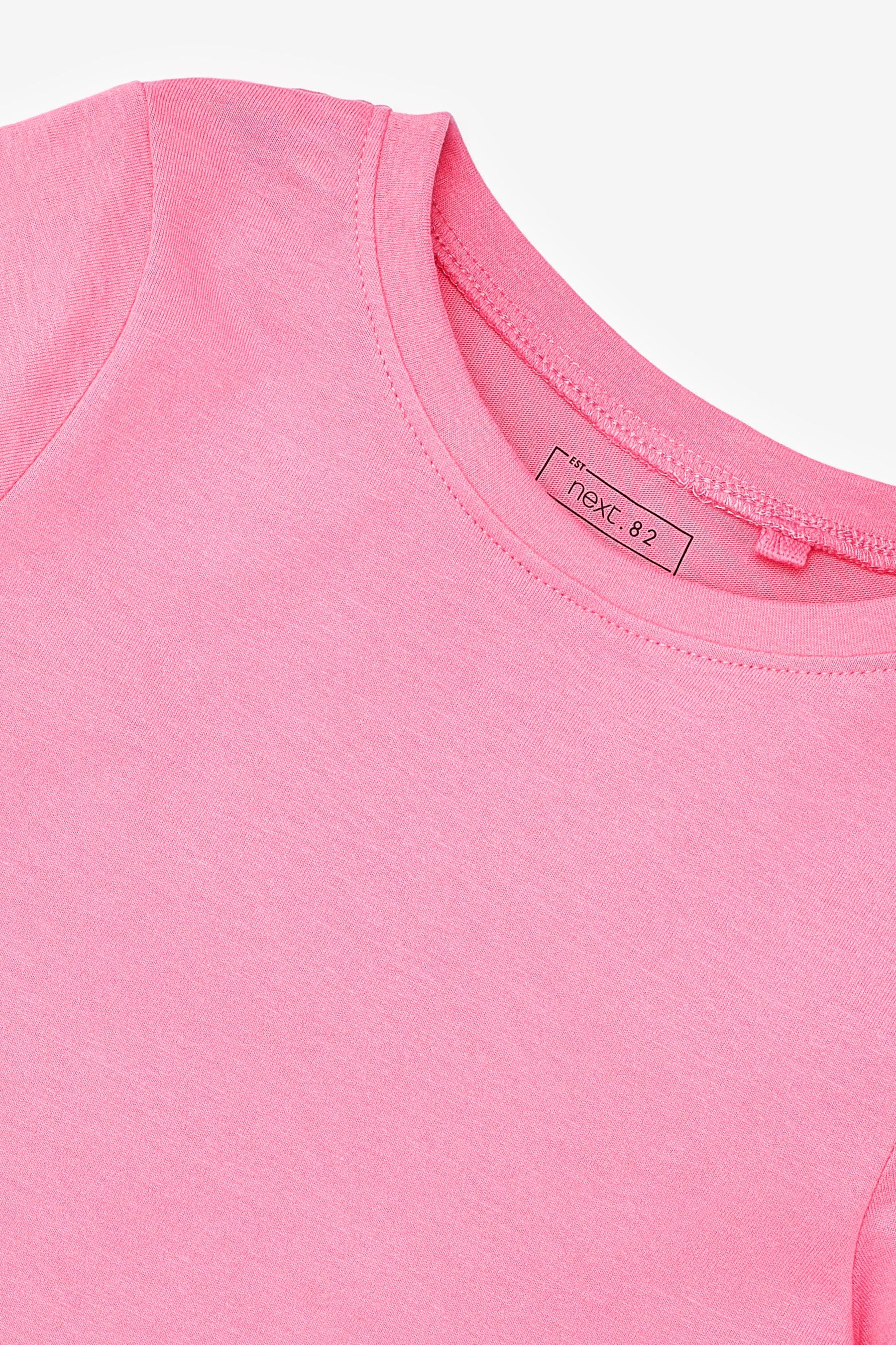 Pink/Pink T-Shirt (3-16yrs)