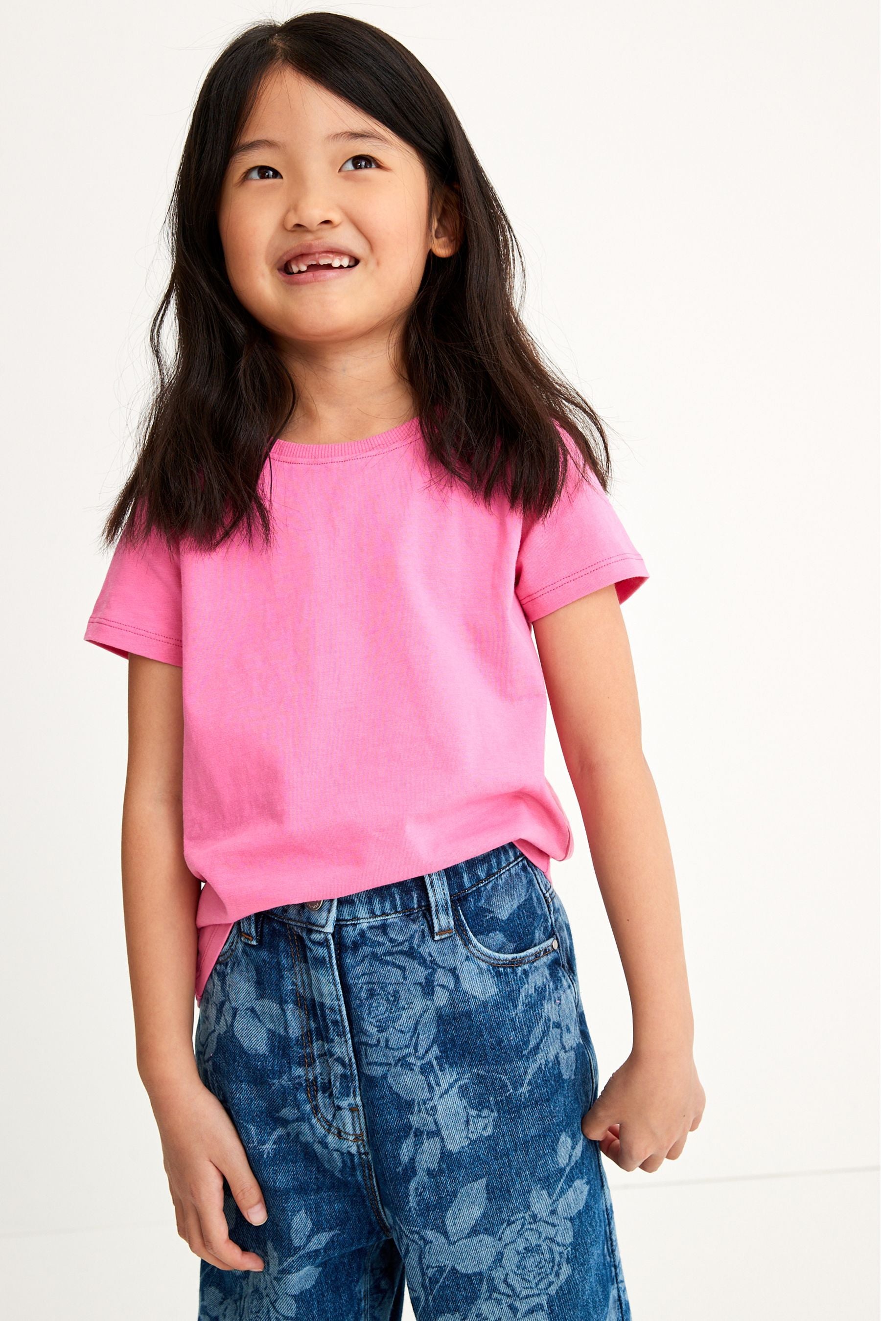 Pink/Pink T-Shirt (3-16yrs)