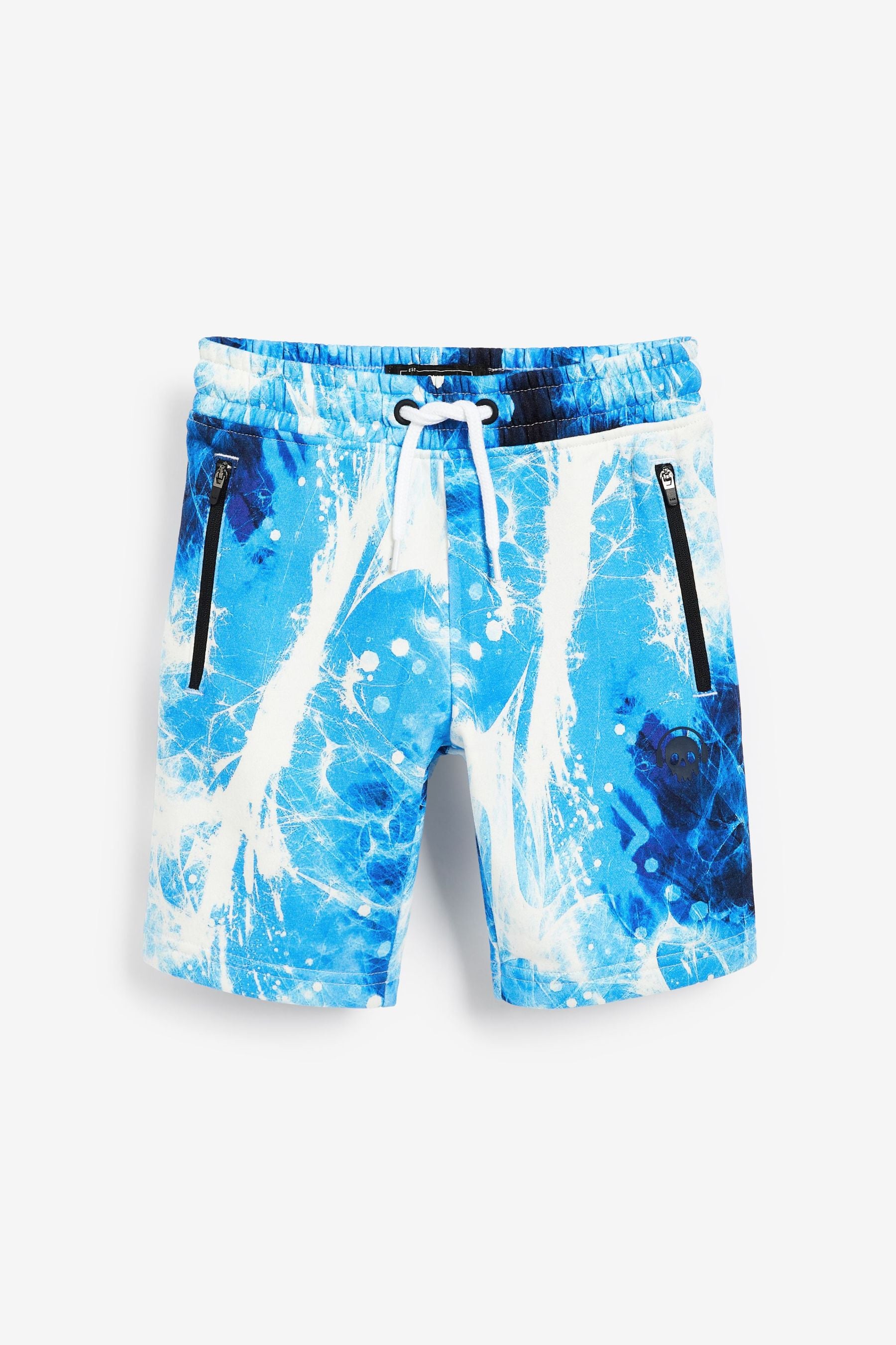 Blue Shorts Digital Print (3-16yrs)