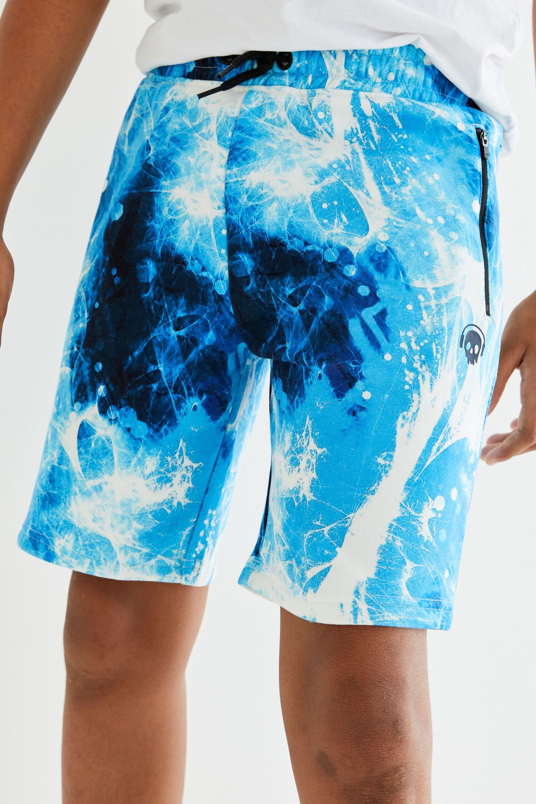 Blue Shorts Digital Print (3-16yrs)