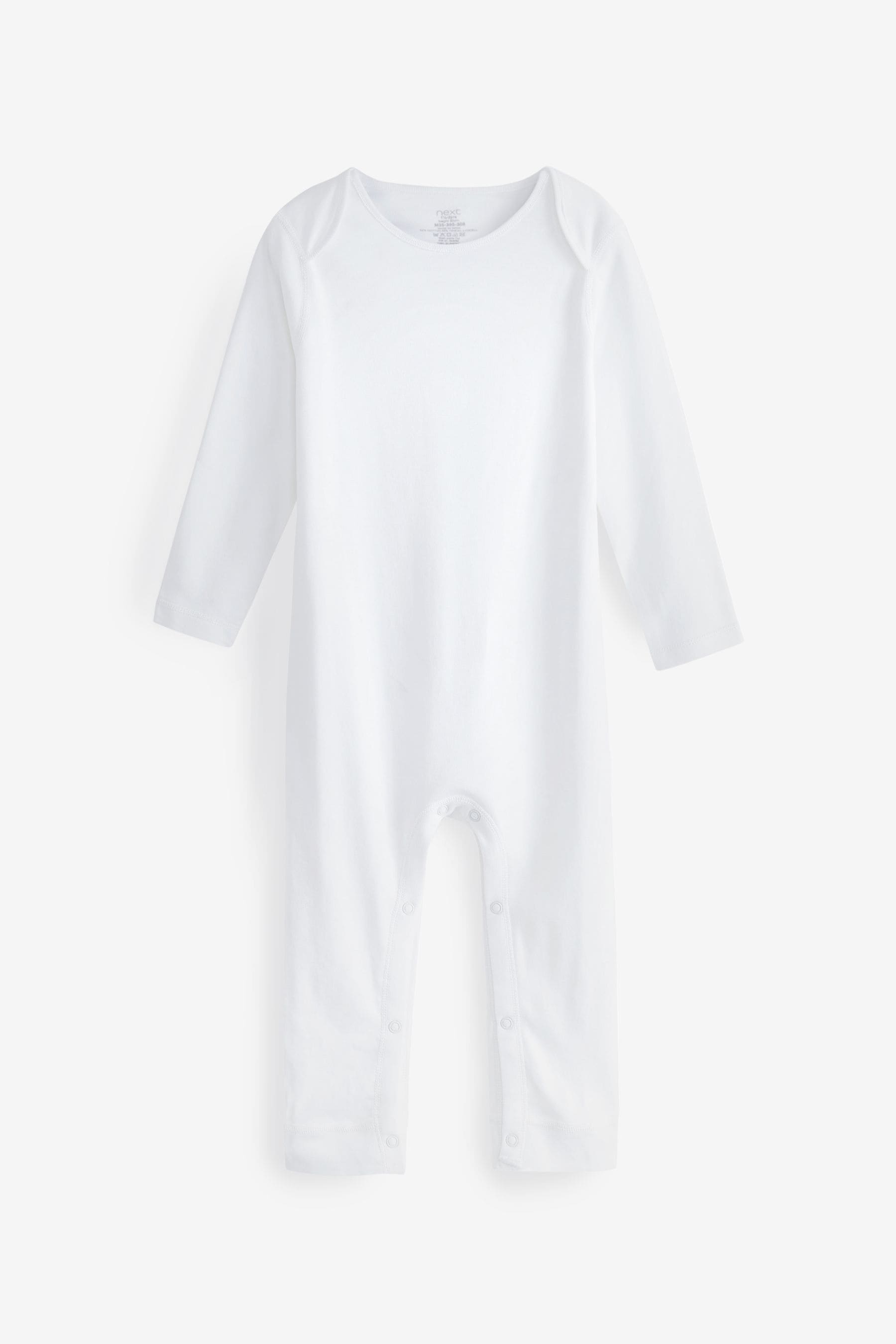 White Kind To Skin Baby Footless Sleepsuit (0-2yrs)