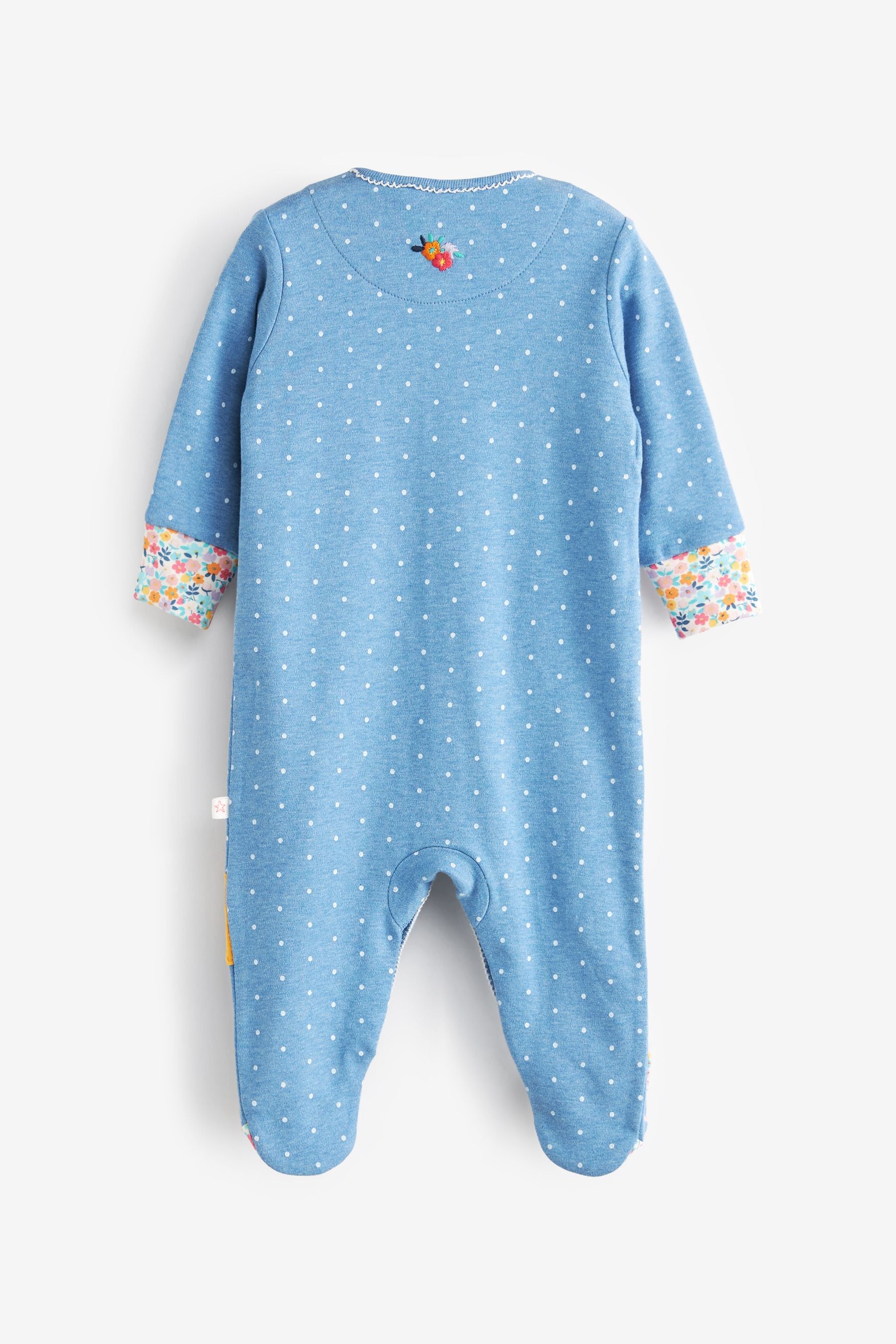 Blue Character 2 Pack Sleepsuits (0-2yrs)