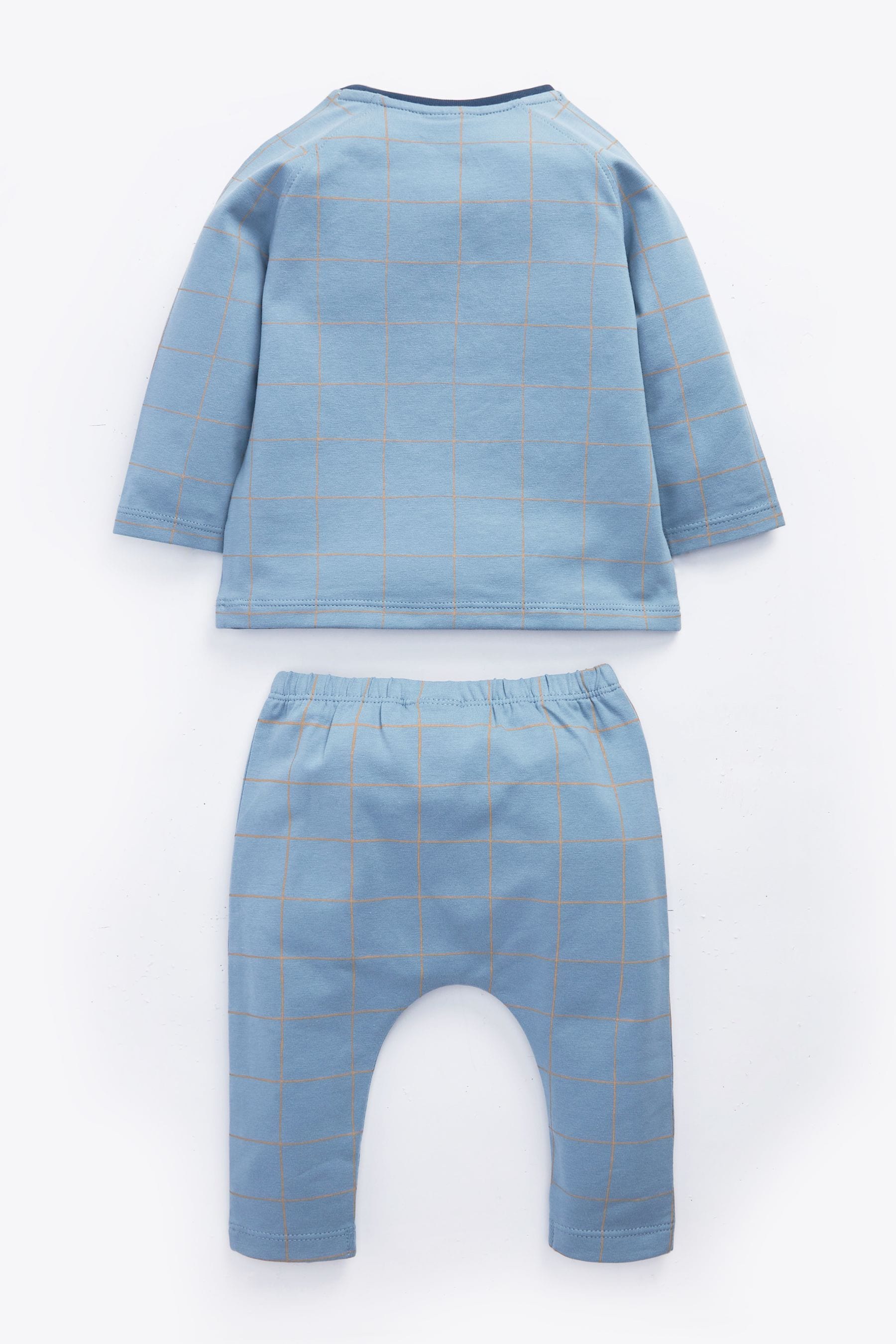 Blue Abstract Baby T-Shirts And Leggings Set 6 Pack