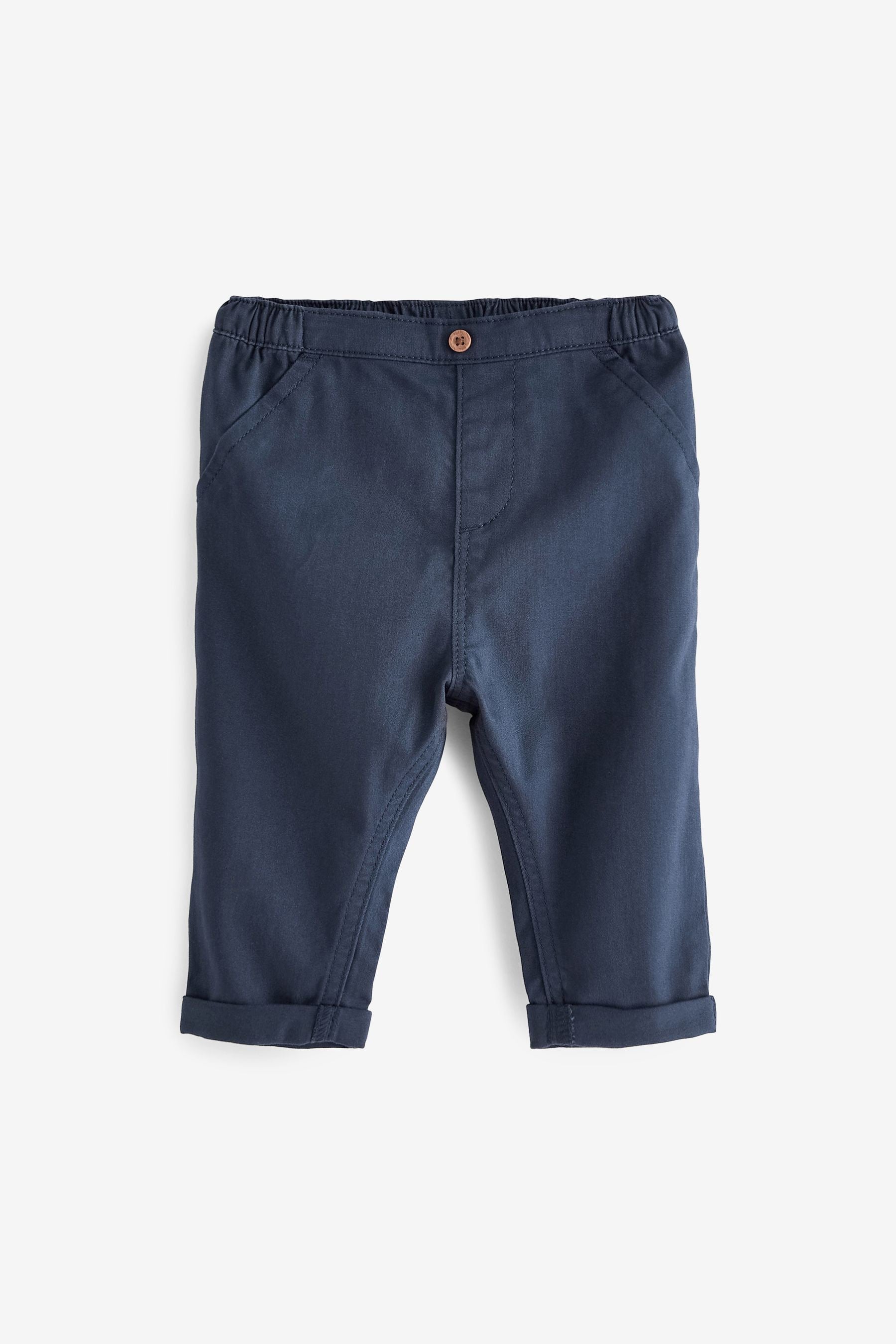 Navy Blue Baby Chinos Trousers