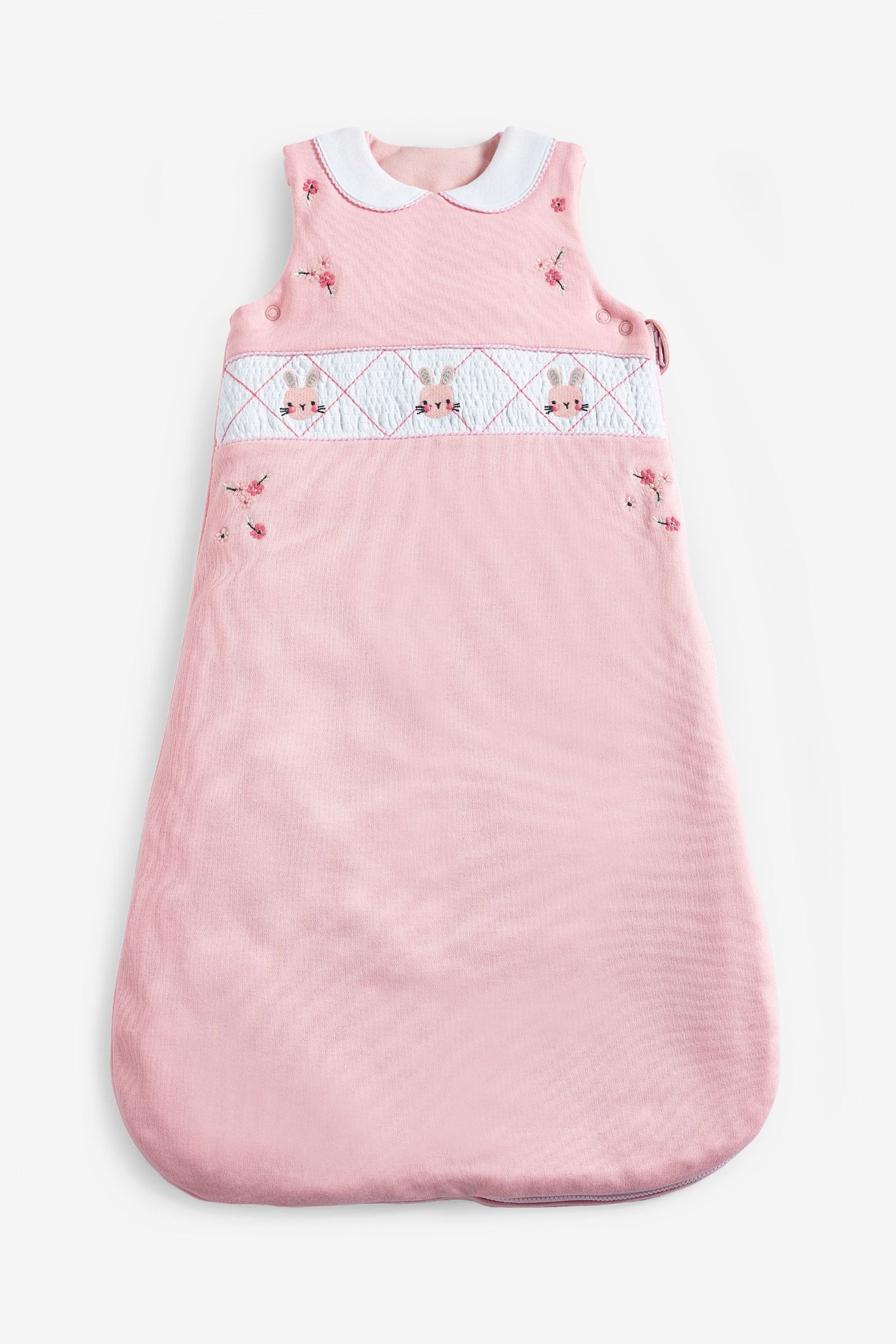 Pink Heritage Baby 100% Cotton 2.5 Tog Sleep Bag