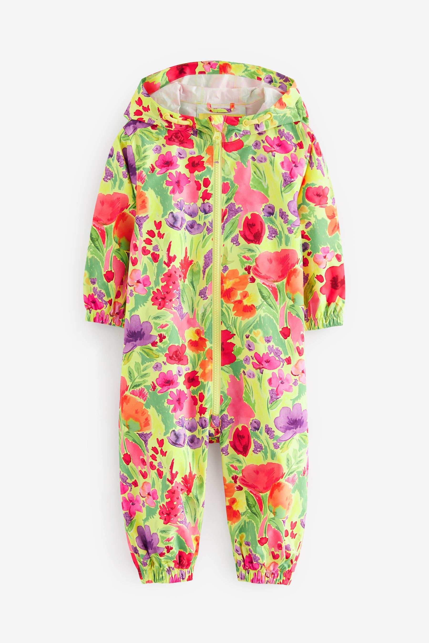 Multi Floral Waterproof Puddlesuit (3mths-7yrs)