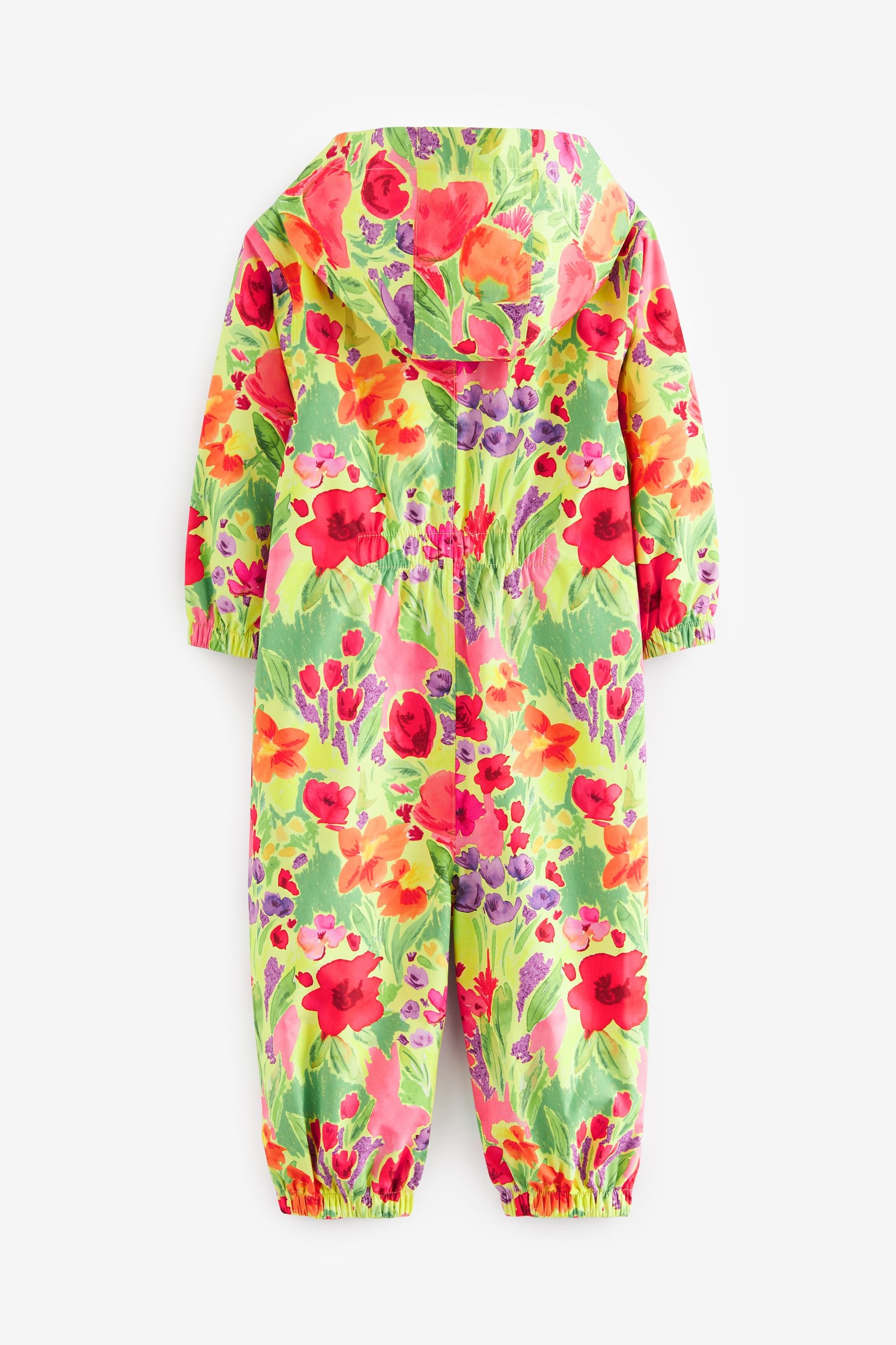 Multi Floral Waterproof Puddlesuit (3mths-7yrs)