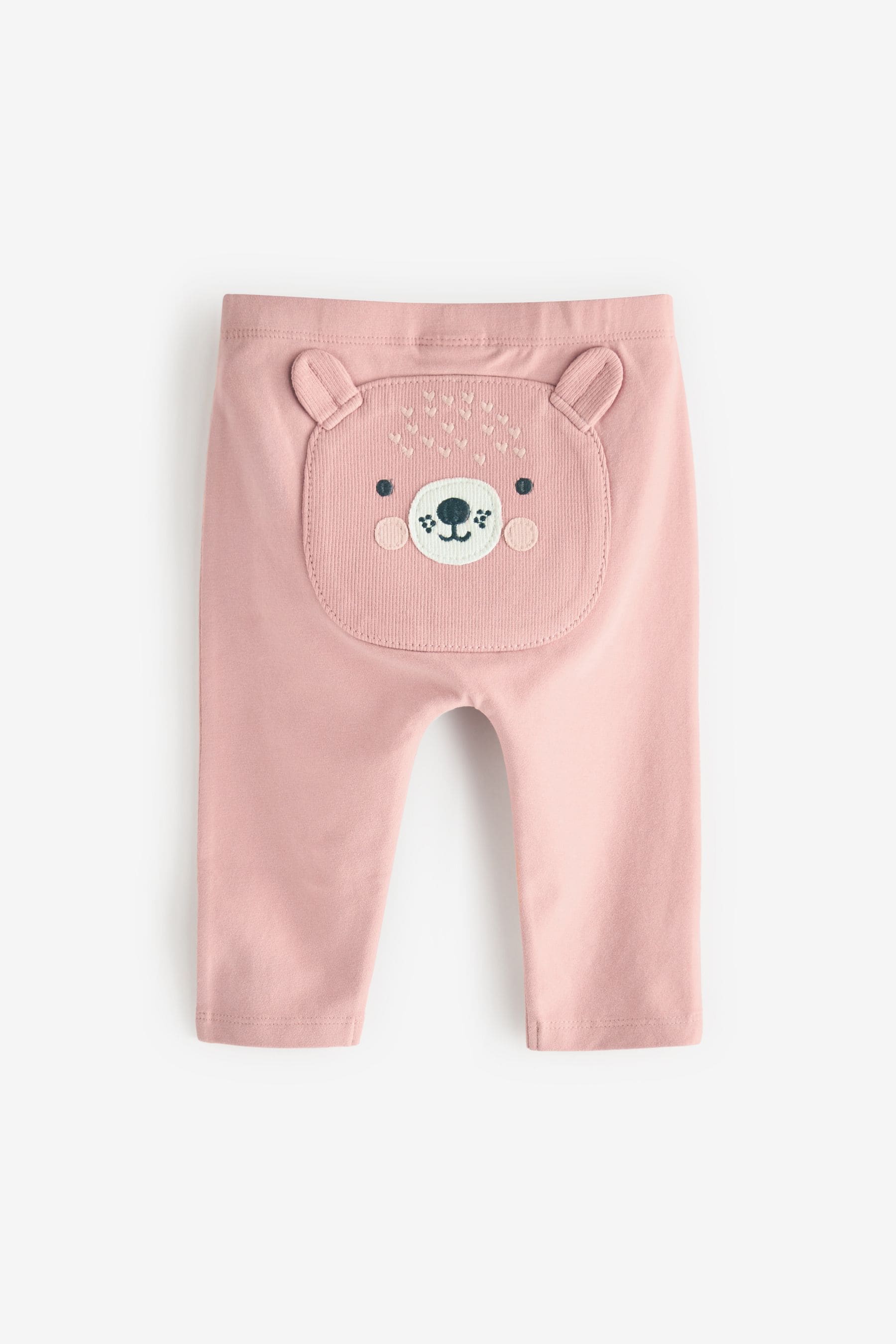 Pink Character 2 Pack Baby Character Leggings