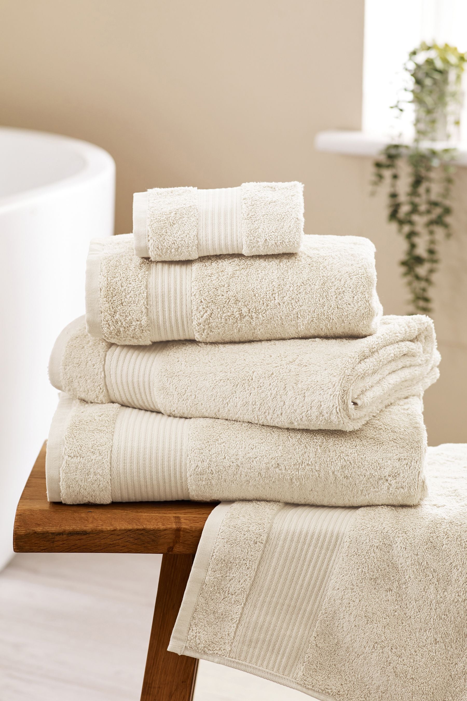 Natural Ecru Egyptian Cotton Towel