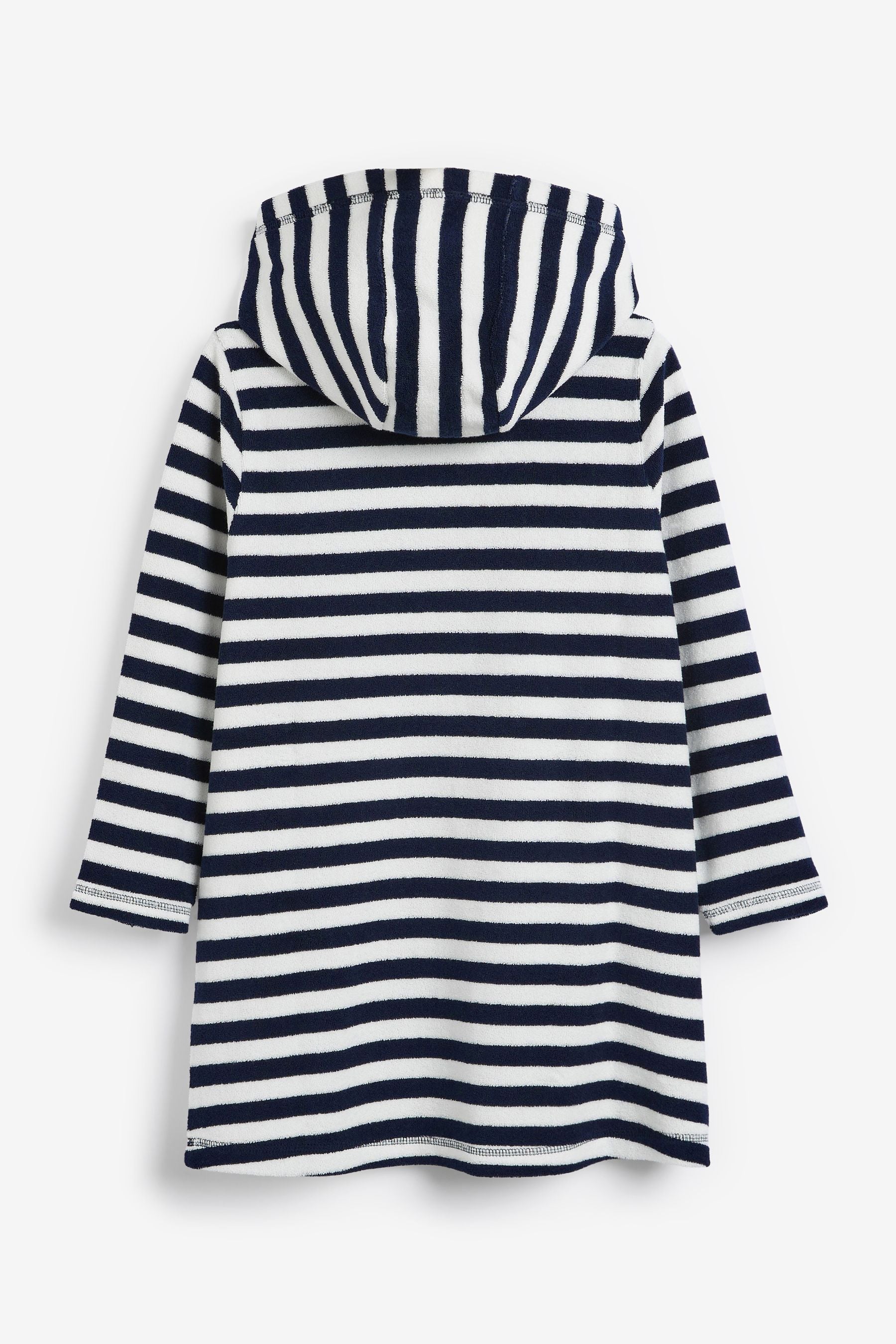 Navy/White Towelling Dress