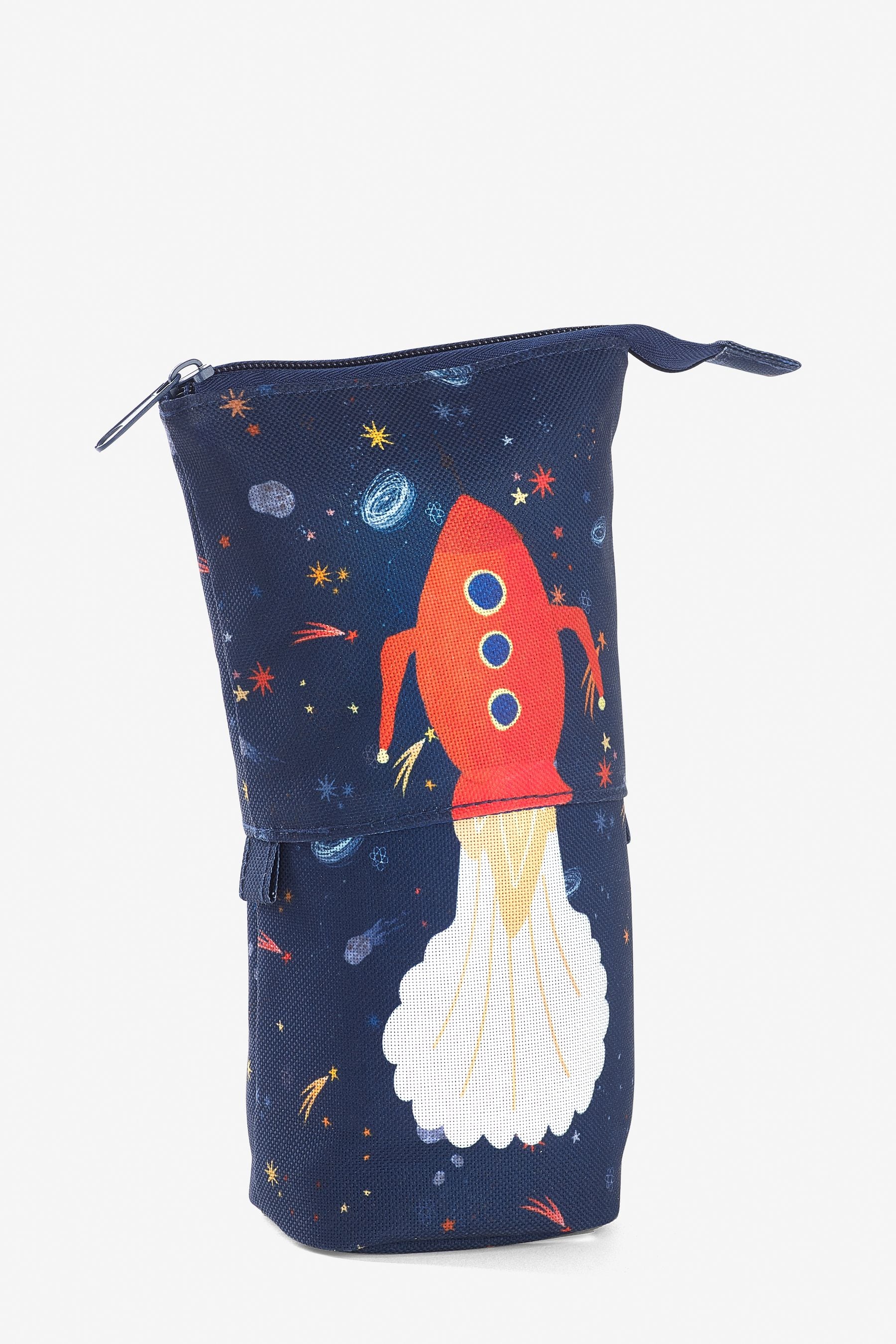 Pink Space Stand Up Pencil Case