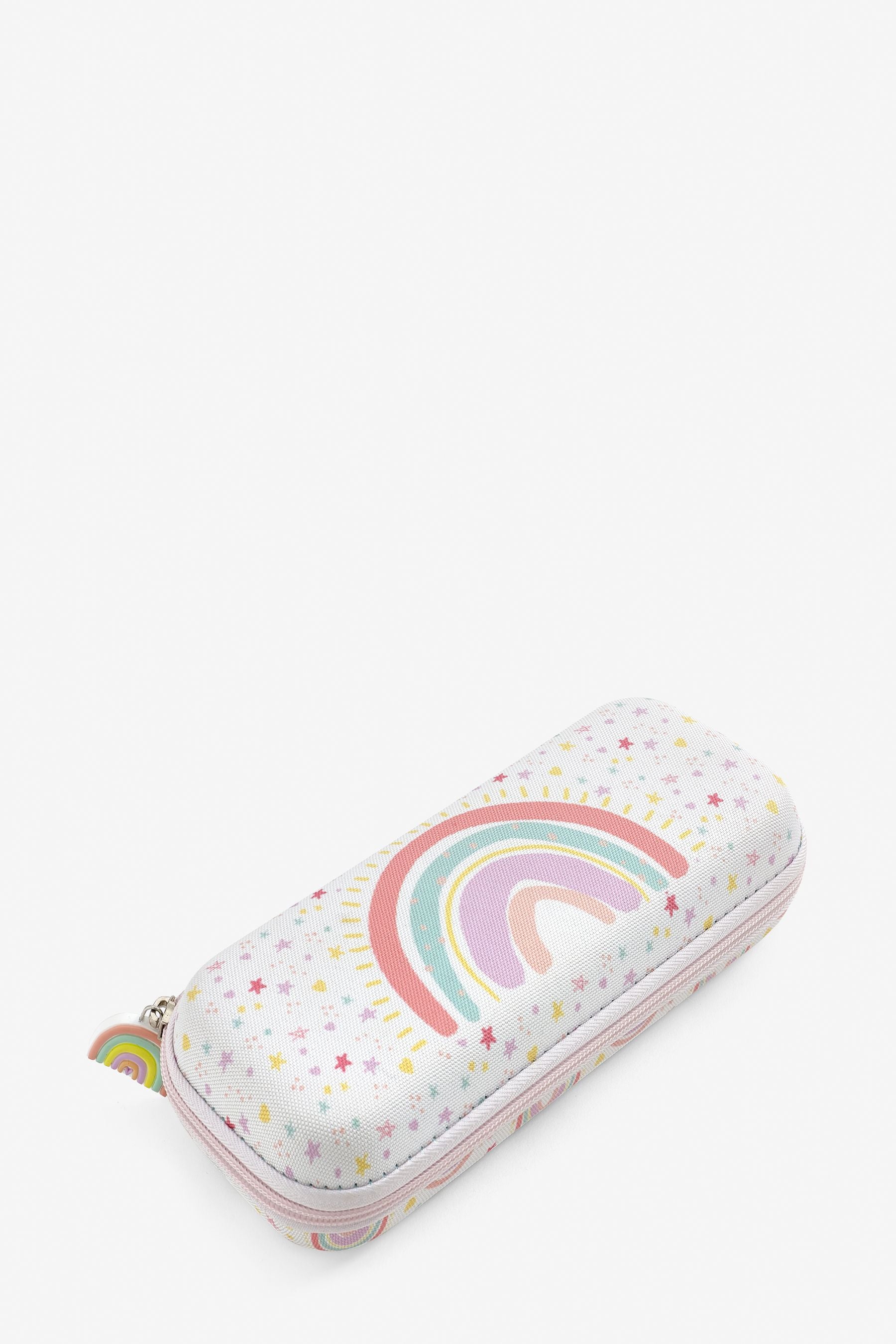 Pink Rainbow Pencil Case