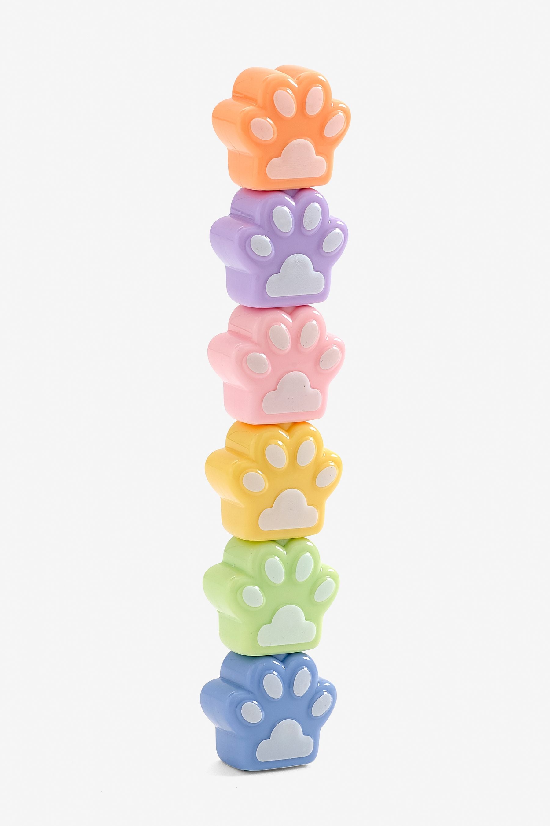 Pastel Paws Stacking Highlighter Pen