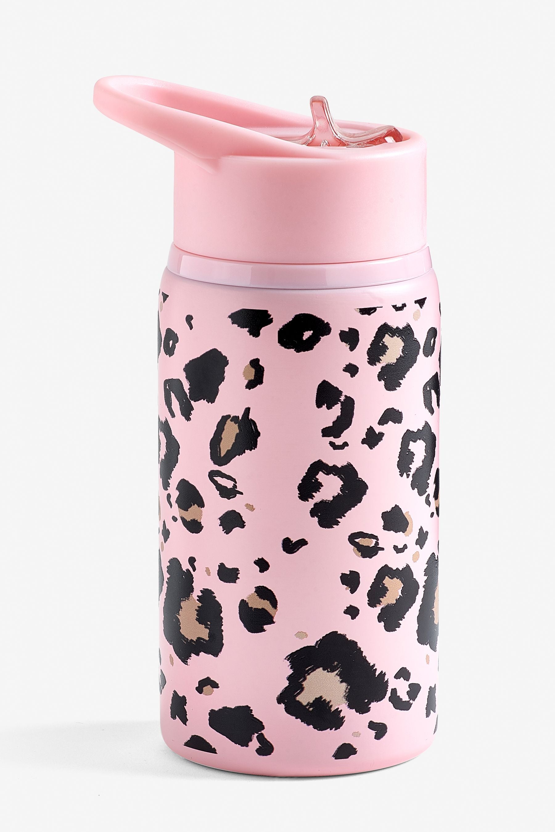 Pink Leopard Water Bottle