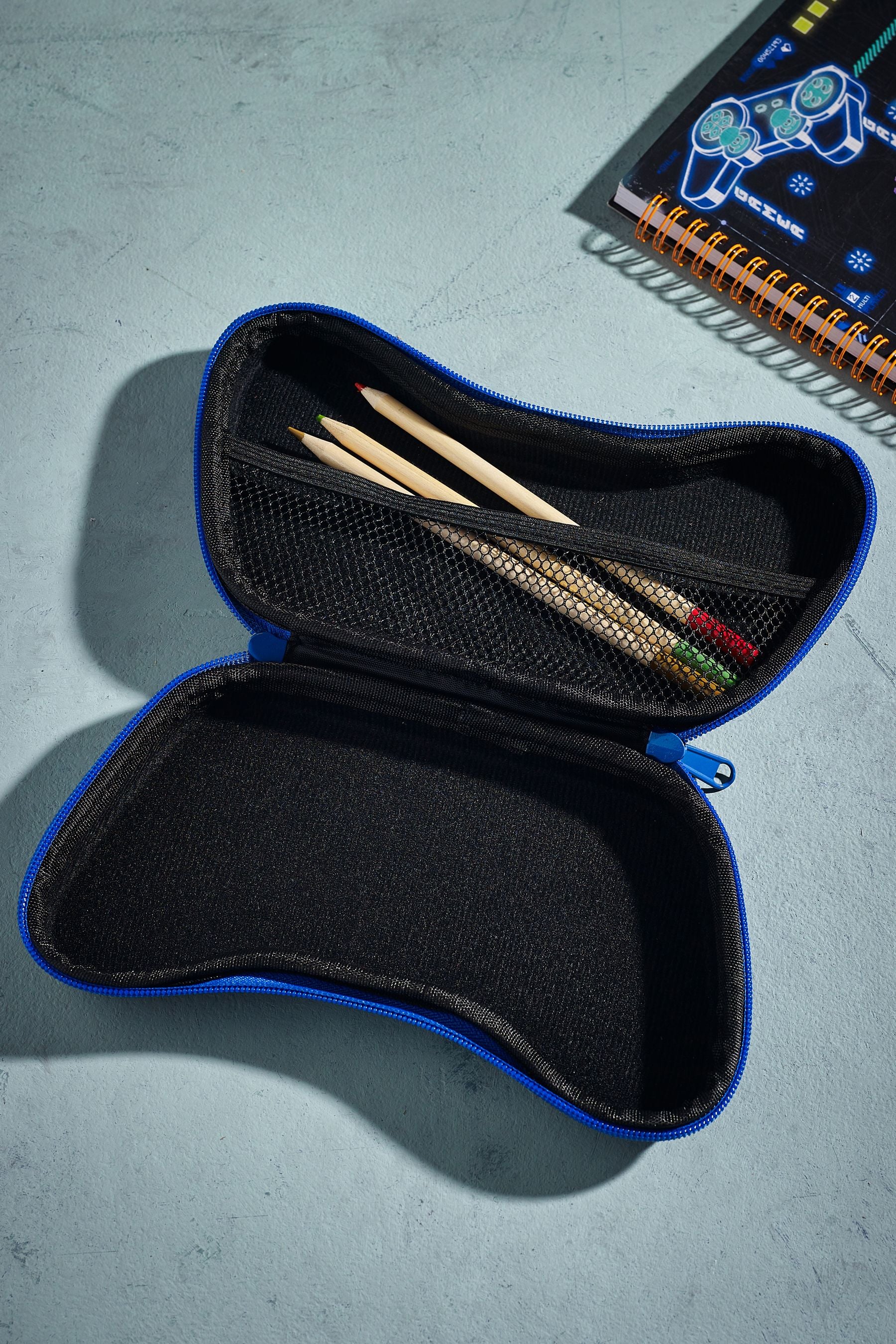 Black Gaming Controller Pencil Case