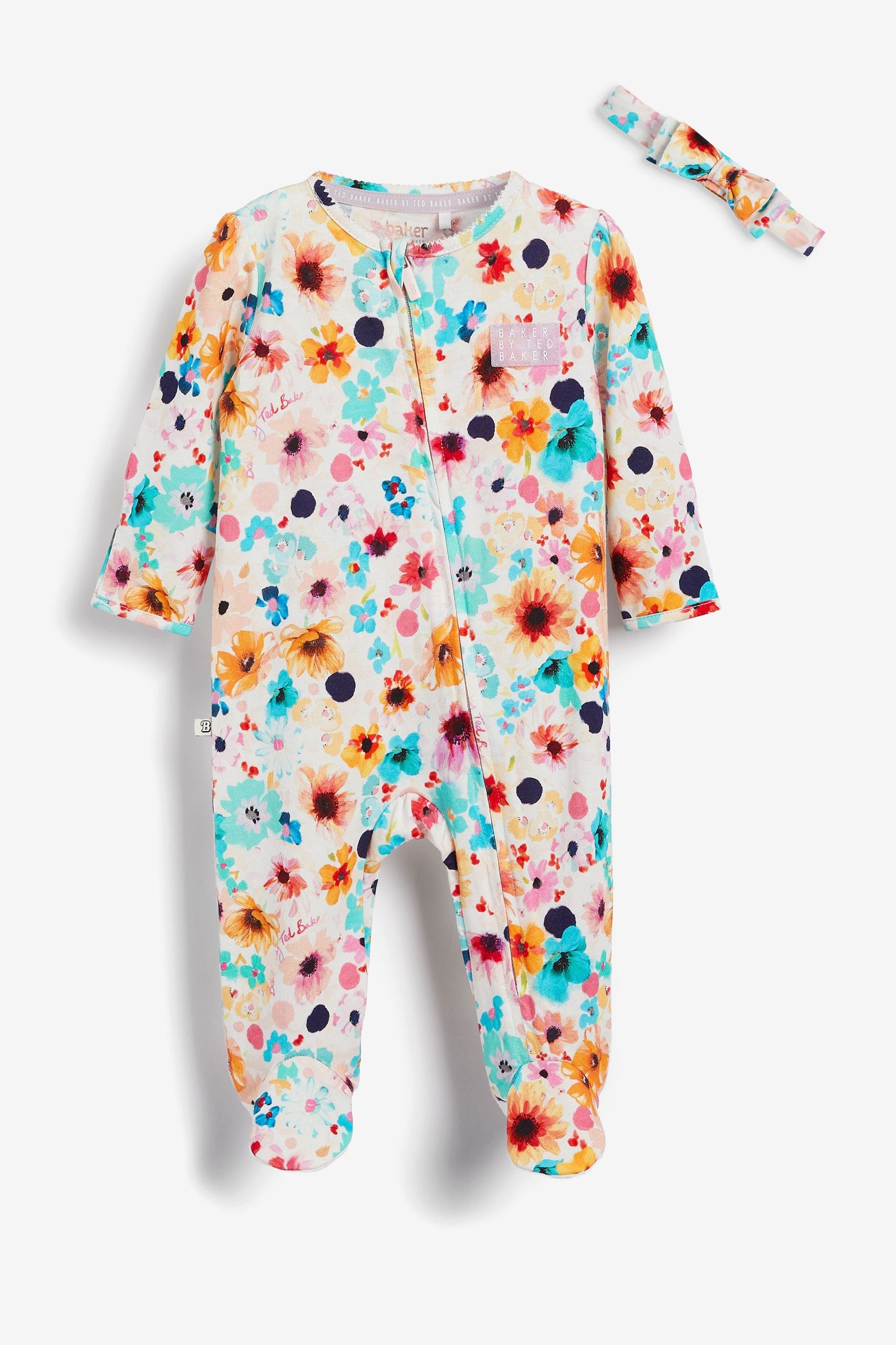 Baker by Ted Baker Floral Sleepsuit