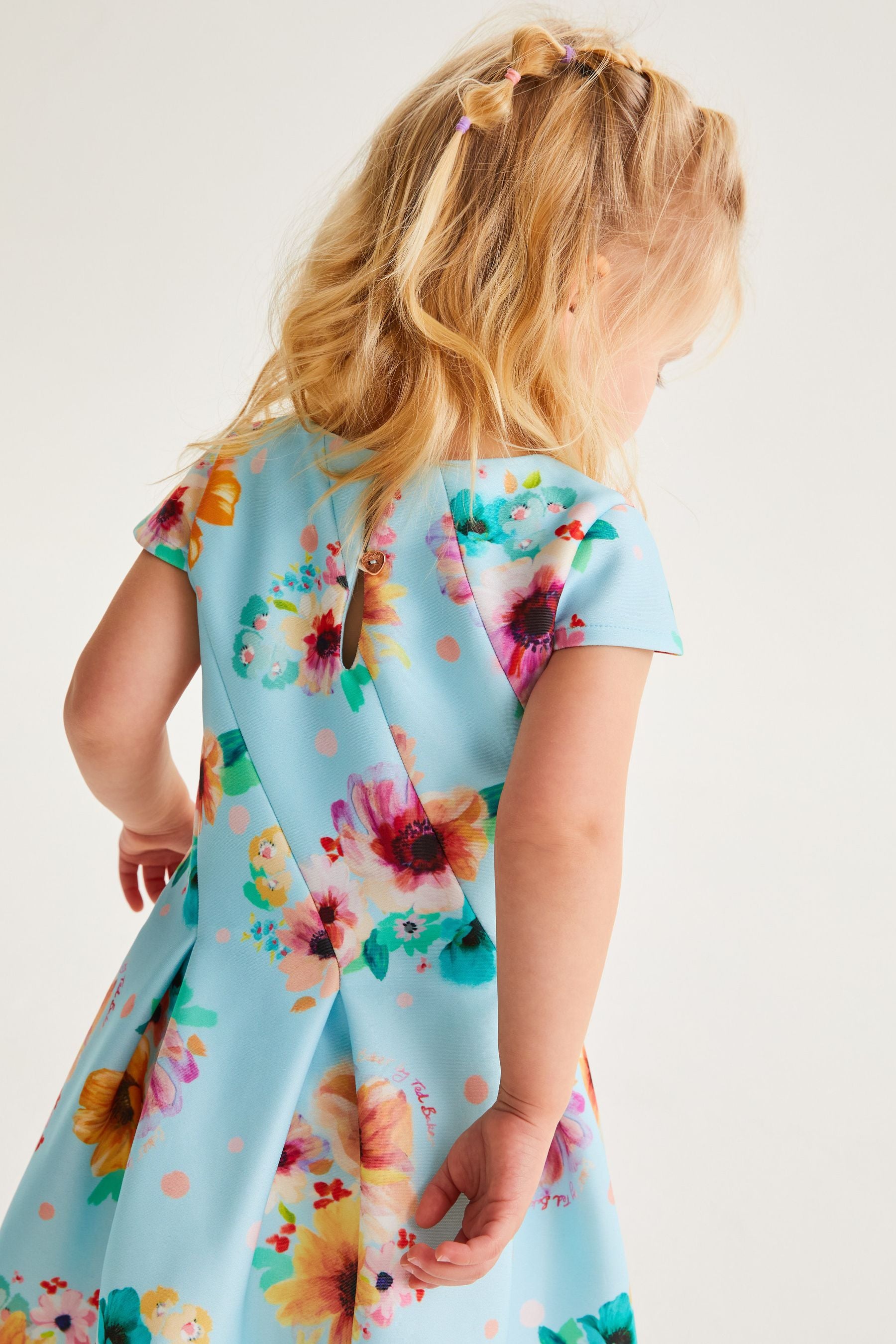 Baker by Ted Baker Blue Floral Dress