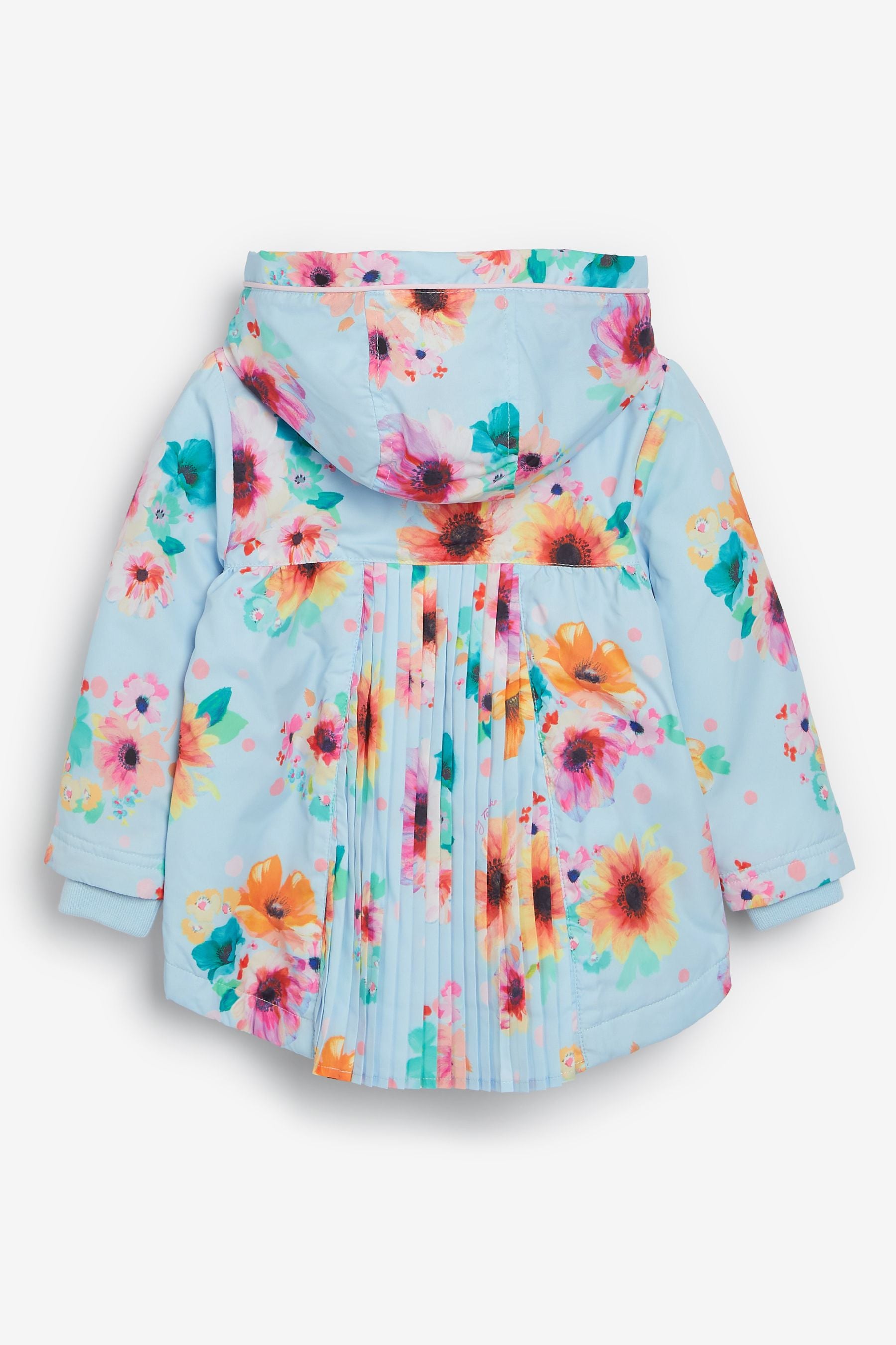 Baker by Ted Baker Blue Floral Rain Mac